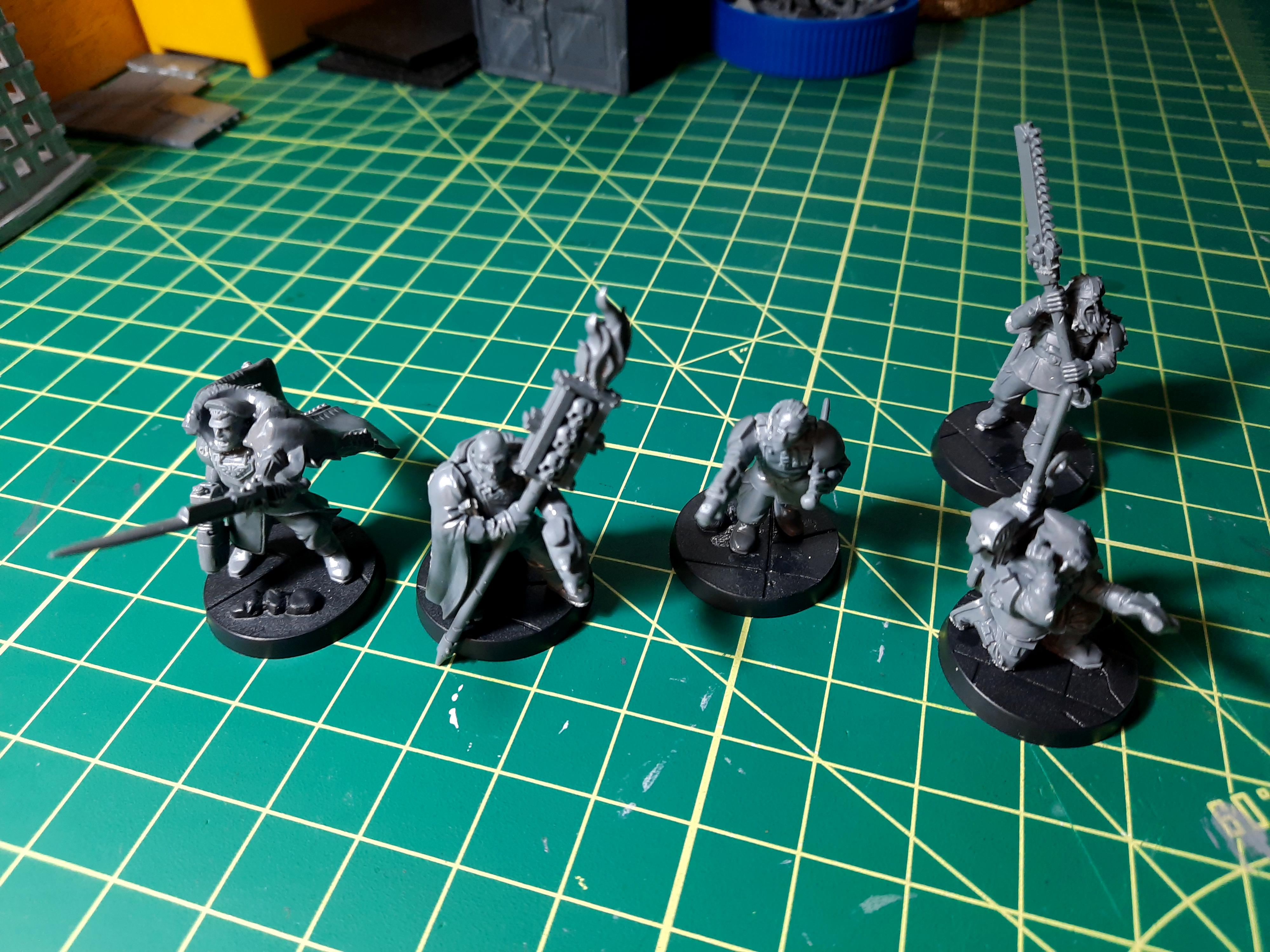 Commissar, Imperial Guard, Officer, Priest, Primaris Psyker - Cadian 