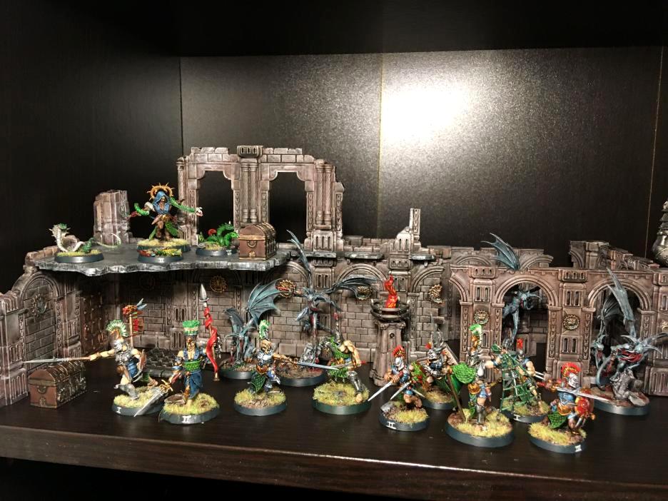 Age Of Sigmar, Chaos, Clearblood, Shield, Snake, Splintered Fang, Warcry