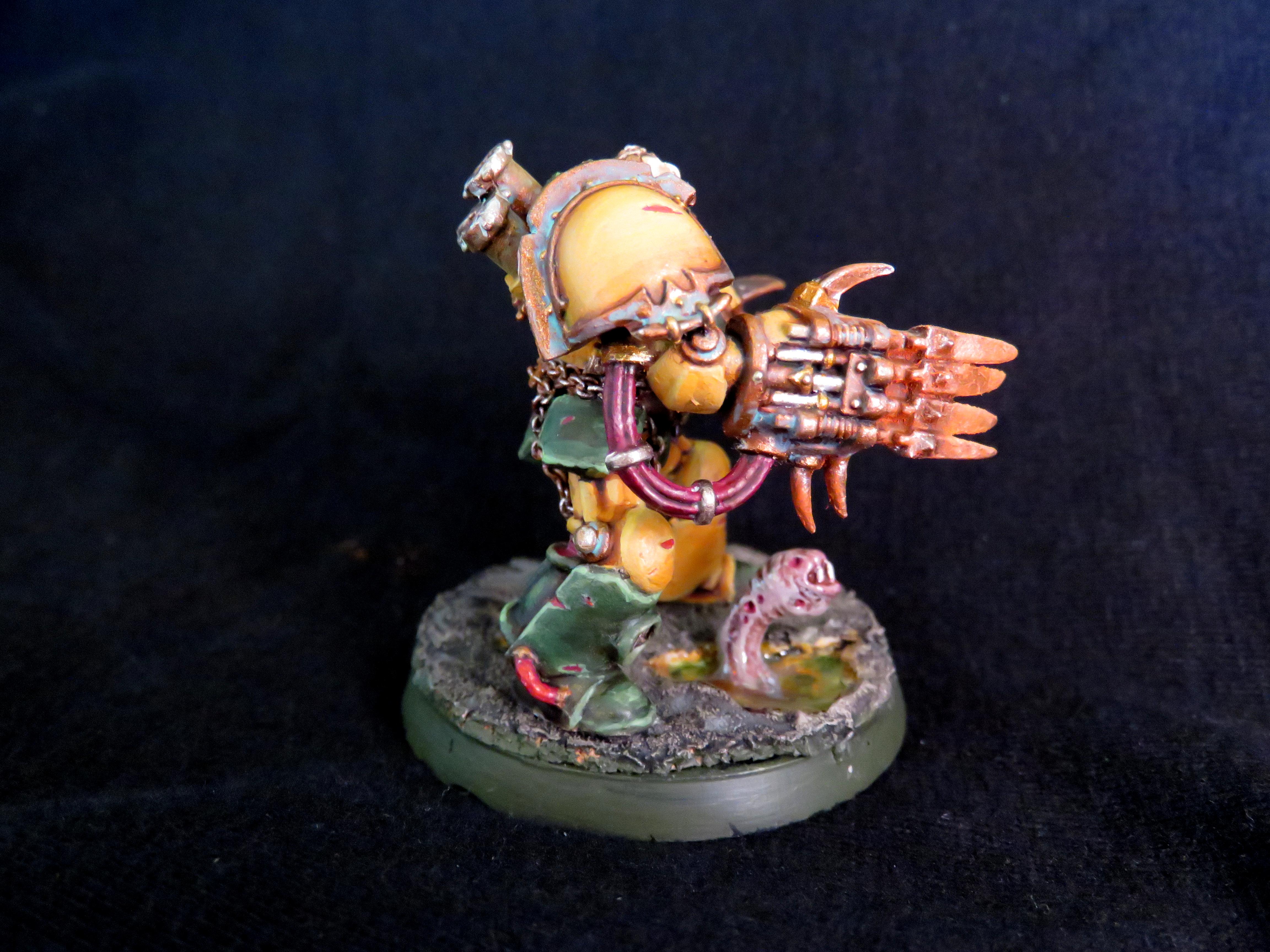 Chaos, Chaos Space Marines, Conversion, Nurgle, Terminator Armor