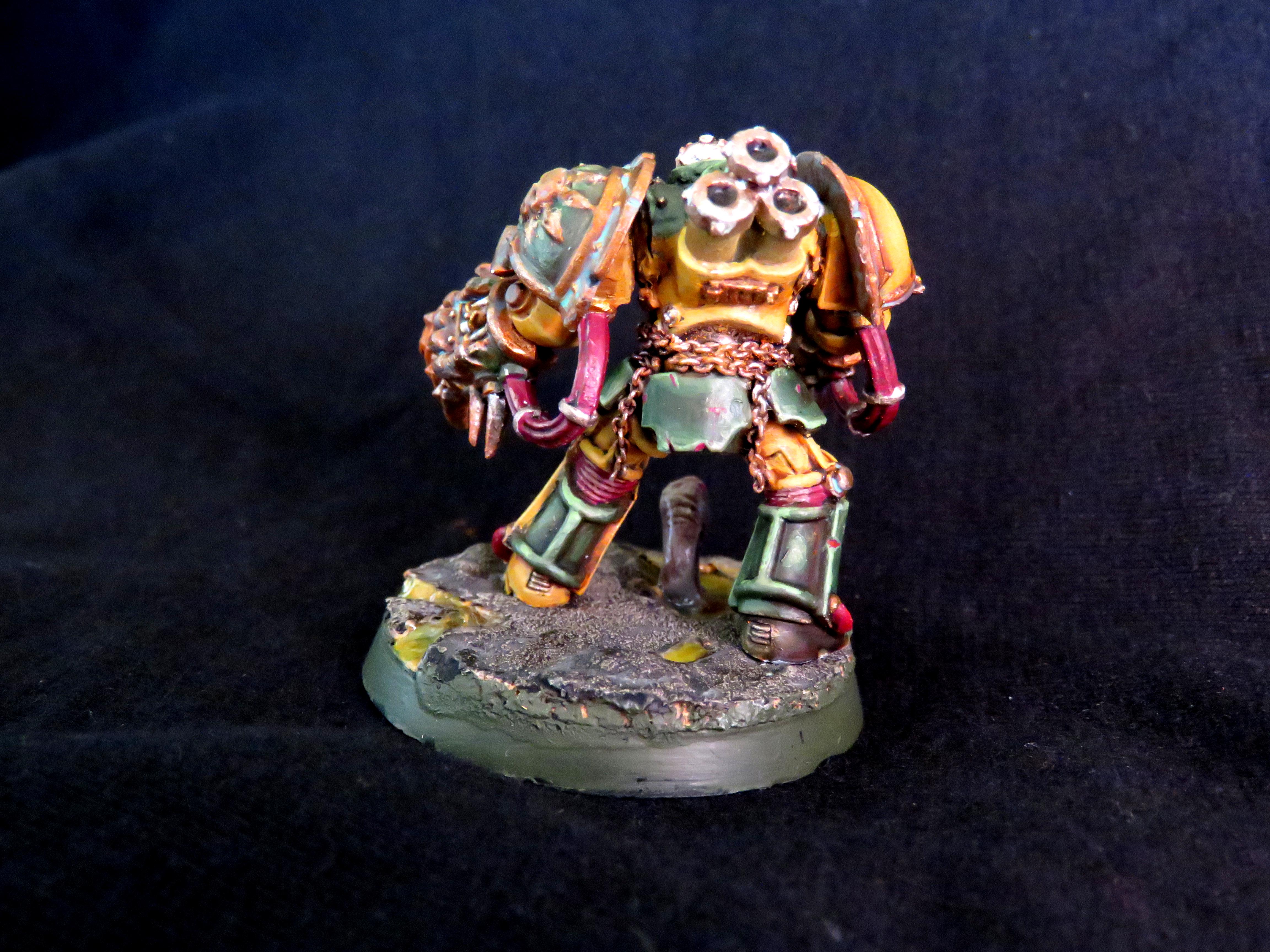 Chaos, Chaos Space Marines, Conversion, Nurgle, Terminator Armor