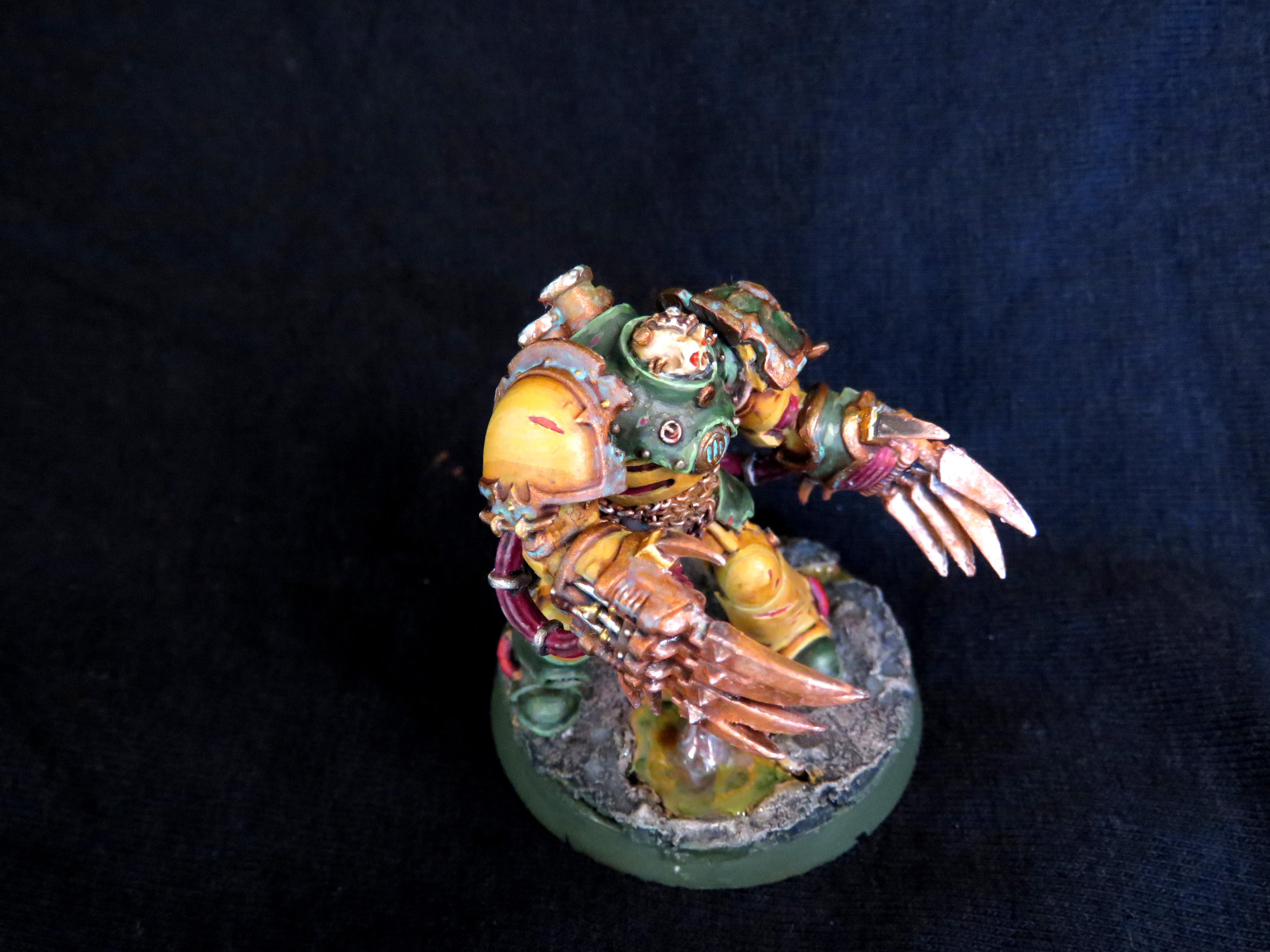 Chaos, Chaos Space Marines, Conversion, Nurgle, Terminator Armor
