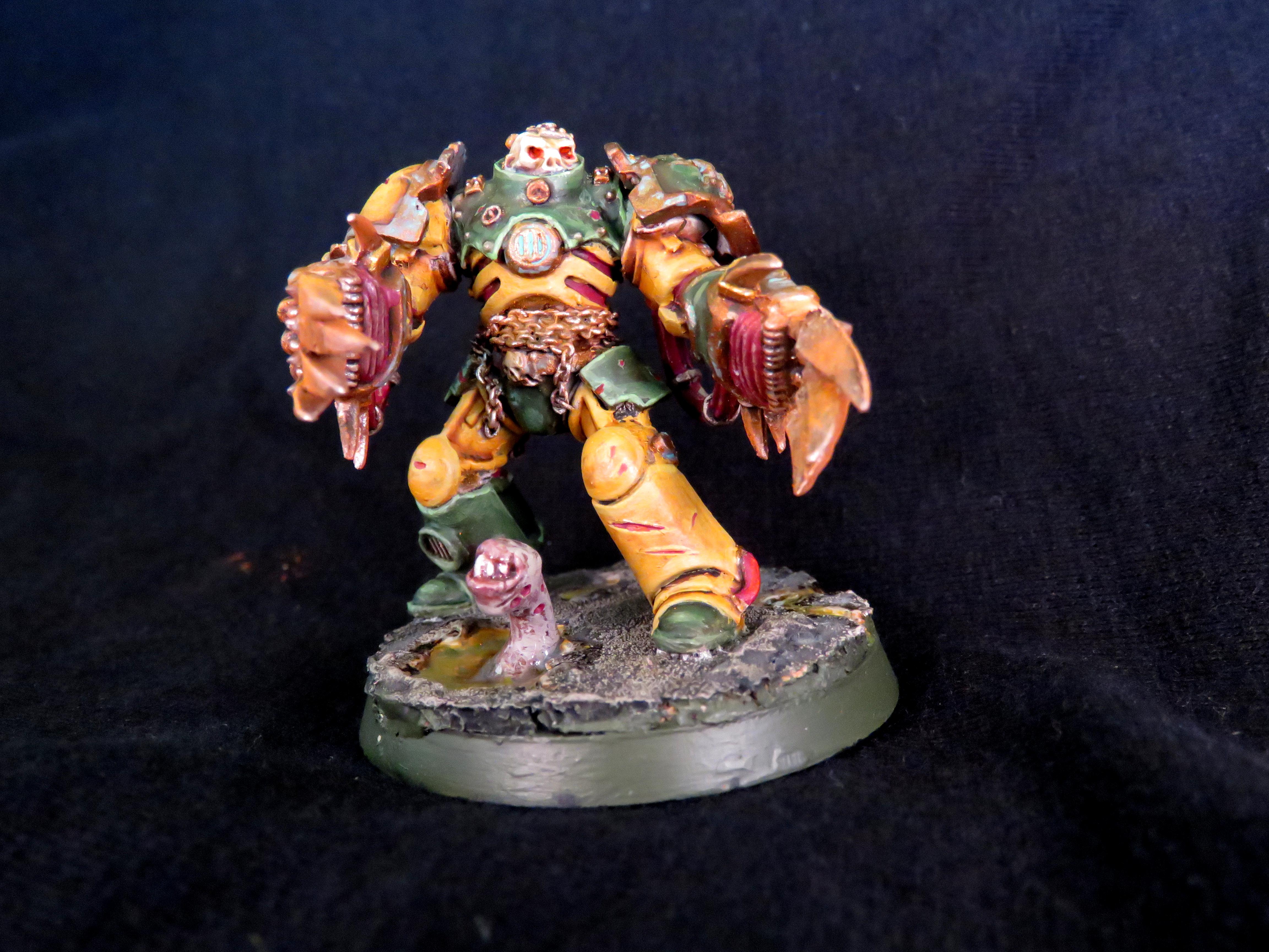 Chaos, Chaos Space Marines, Conversion, Nurgle, Terminator Armor