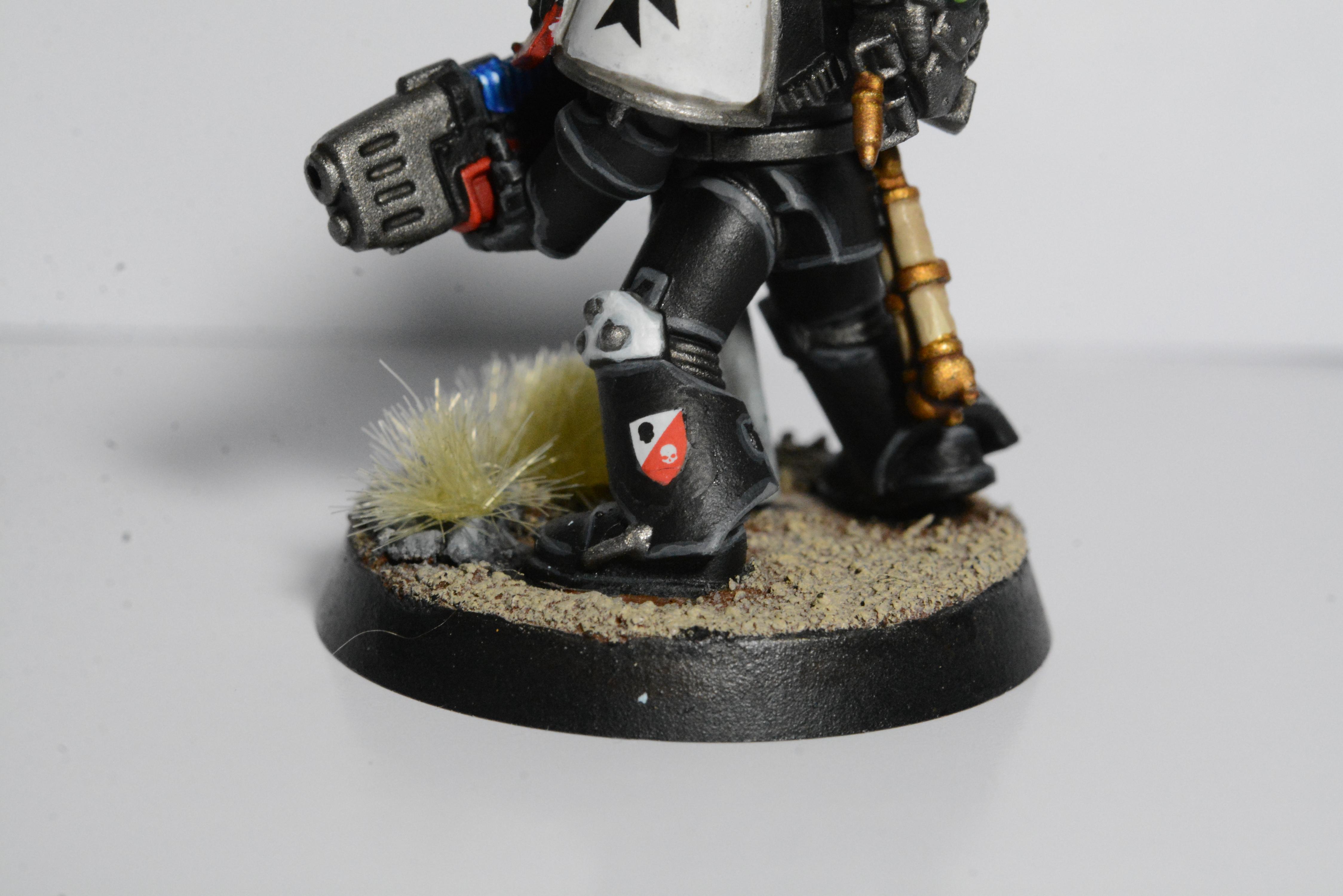 Warhammer 40k Bitz: Black Templars - Primaris Crusader Squad - Head E, 0,75 - Foto 5