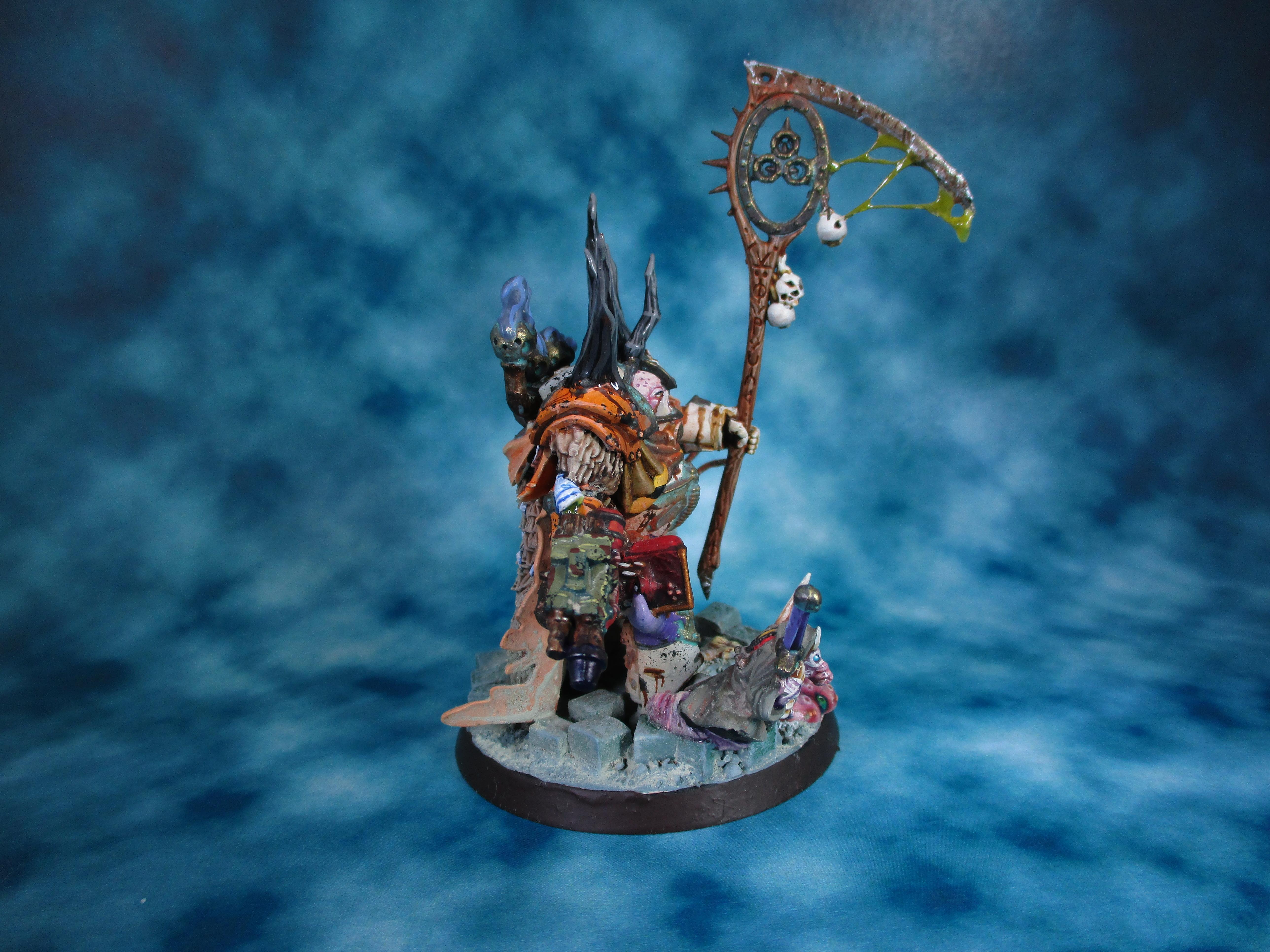 #chaoslord, #deathguard, #lordfelthius, #nurgle, #sorcerer, #terminator