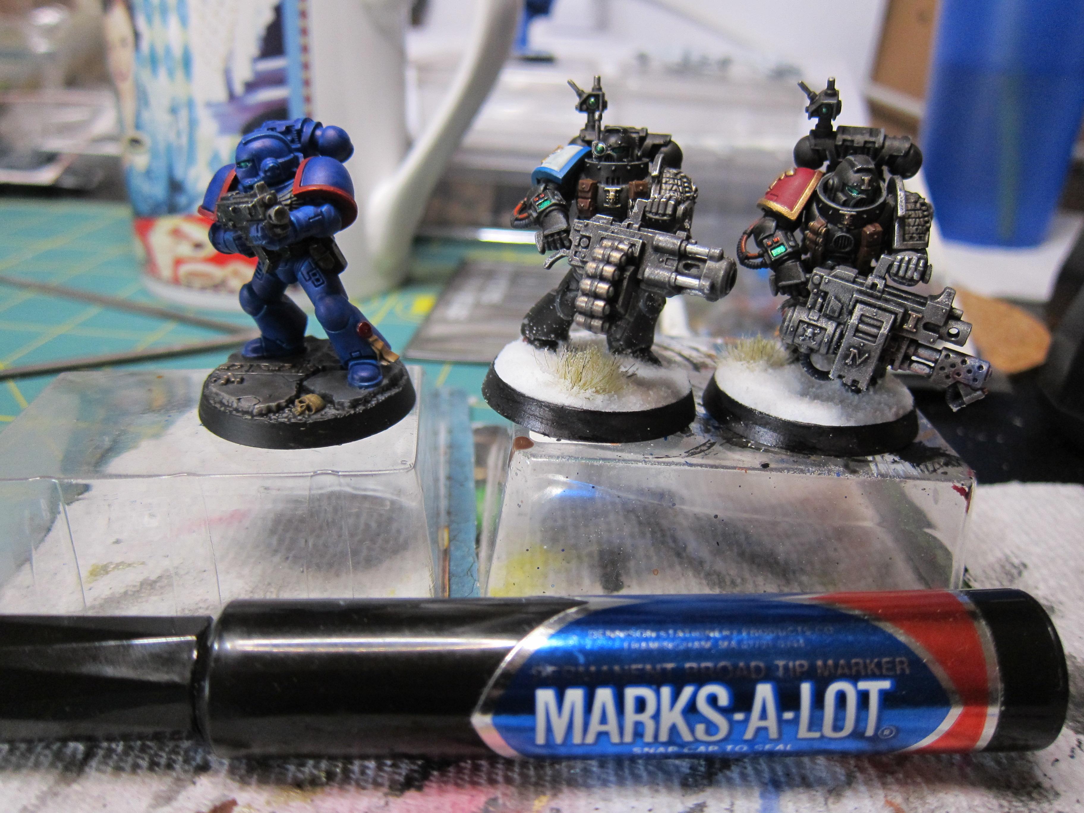DW done, base marker