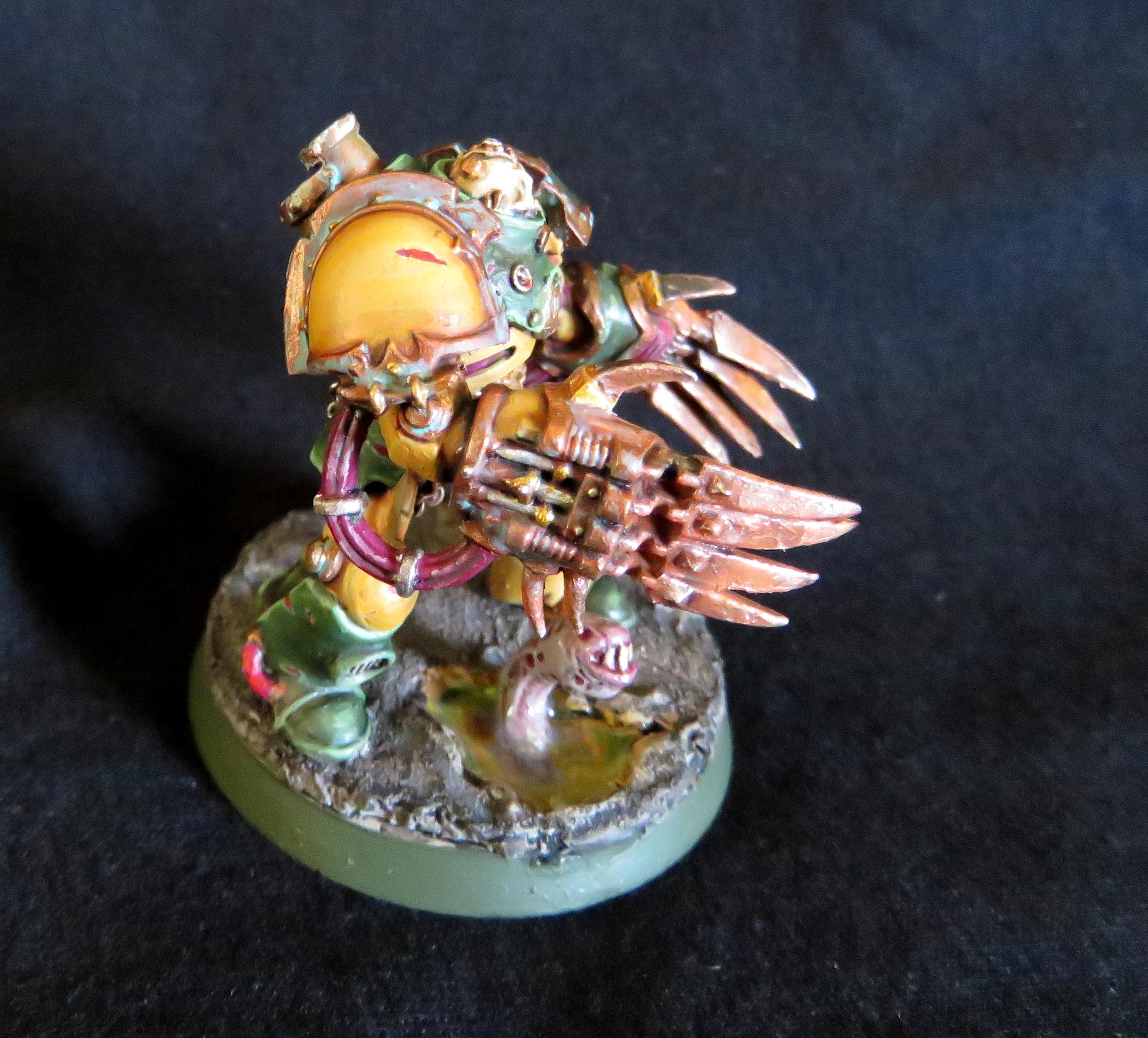 Chaos, Chaos Space Marines, Conversion, Nurgle, Terminator Armor