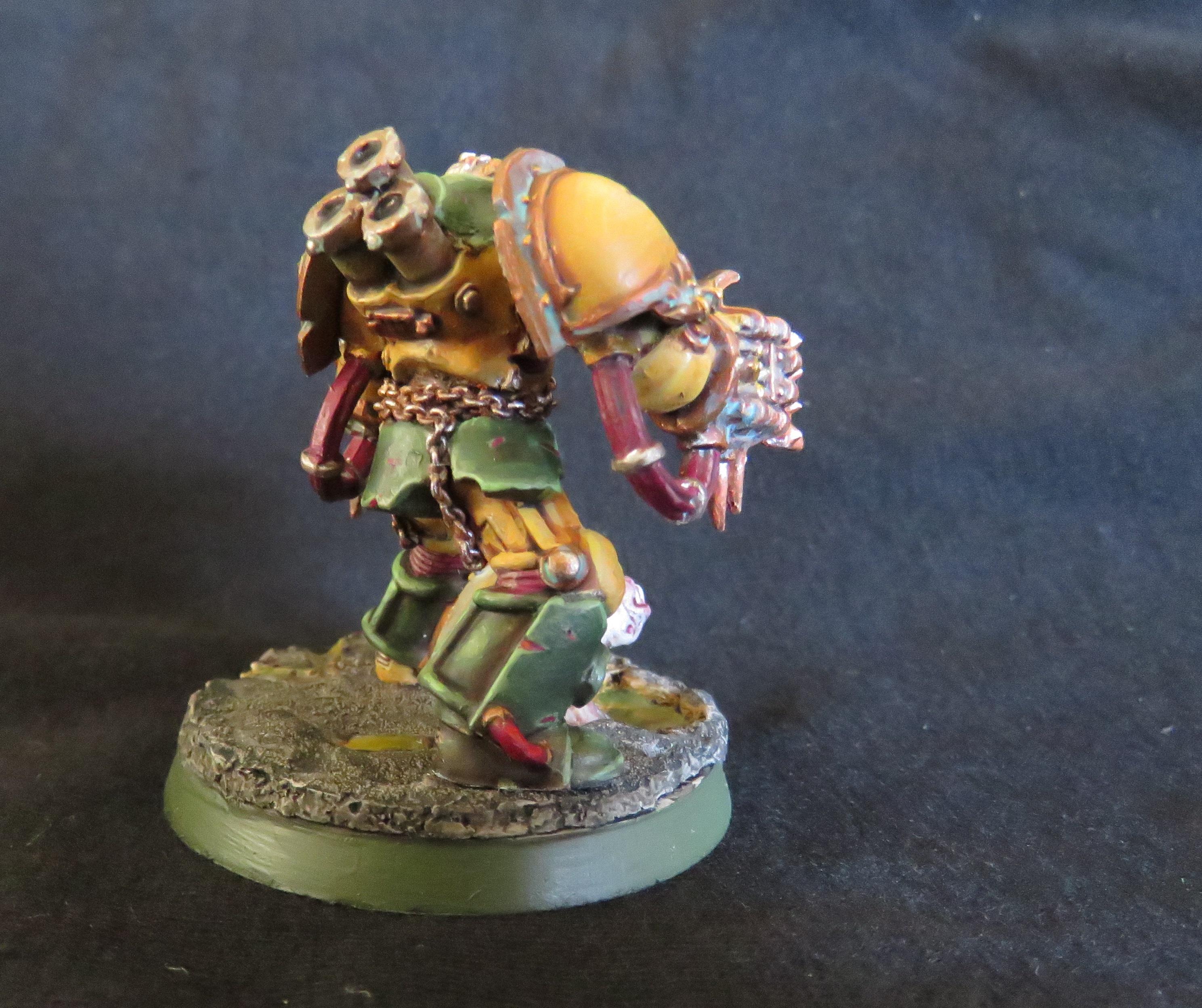 Chaos, Chaos Space Marines, Conversion, Nurgle, Terminator Armor