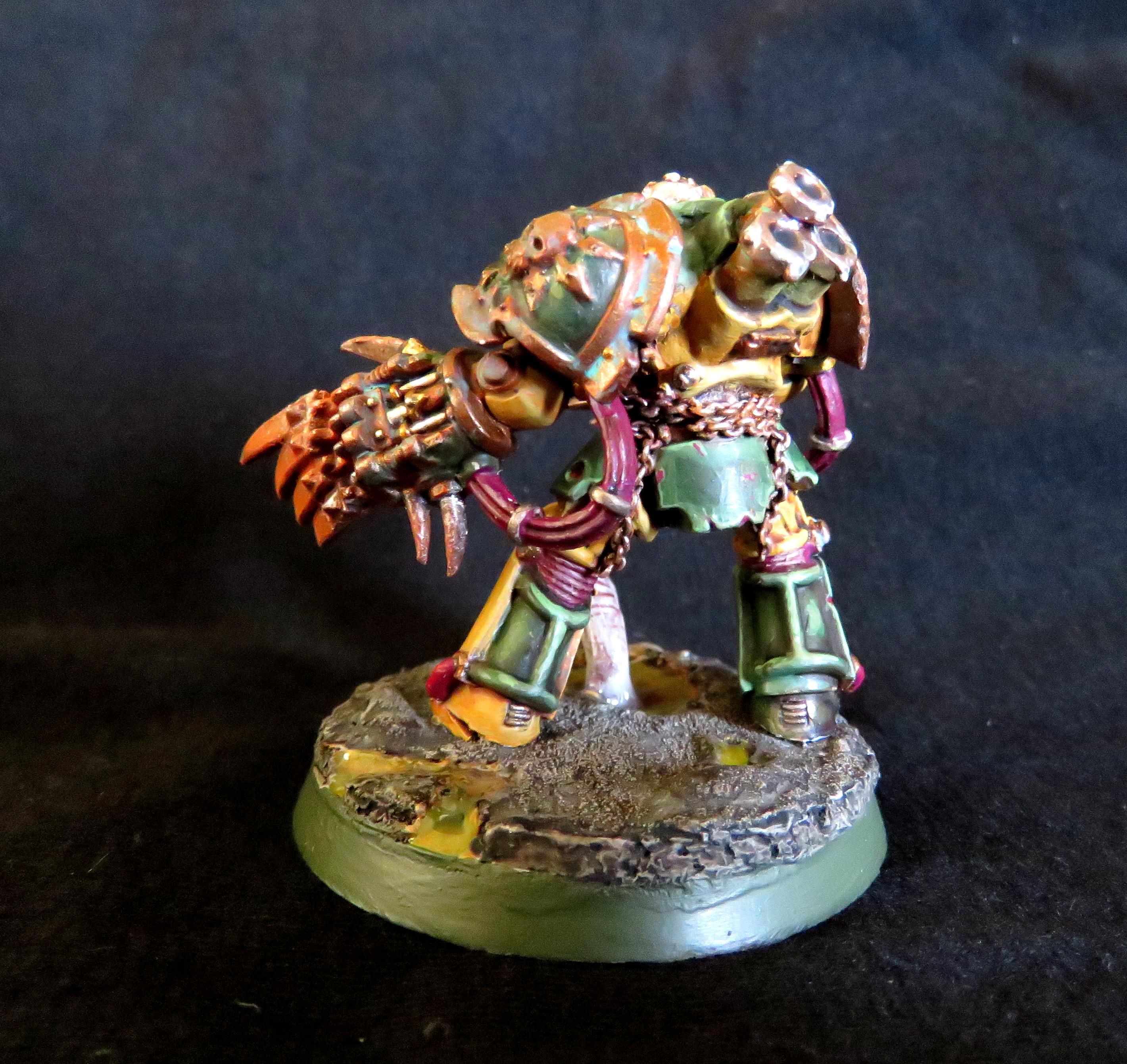 Chaos, Chaos Space Marines, Conversion, Nurgle, Terminator Armor