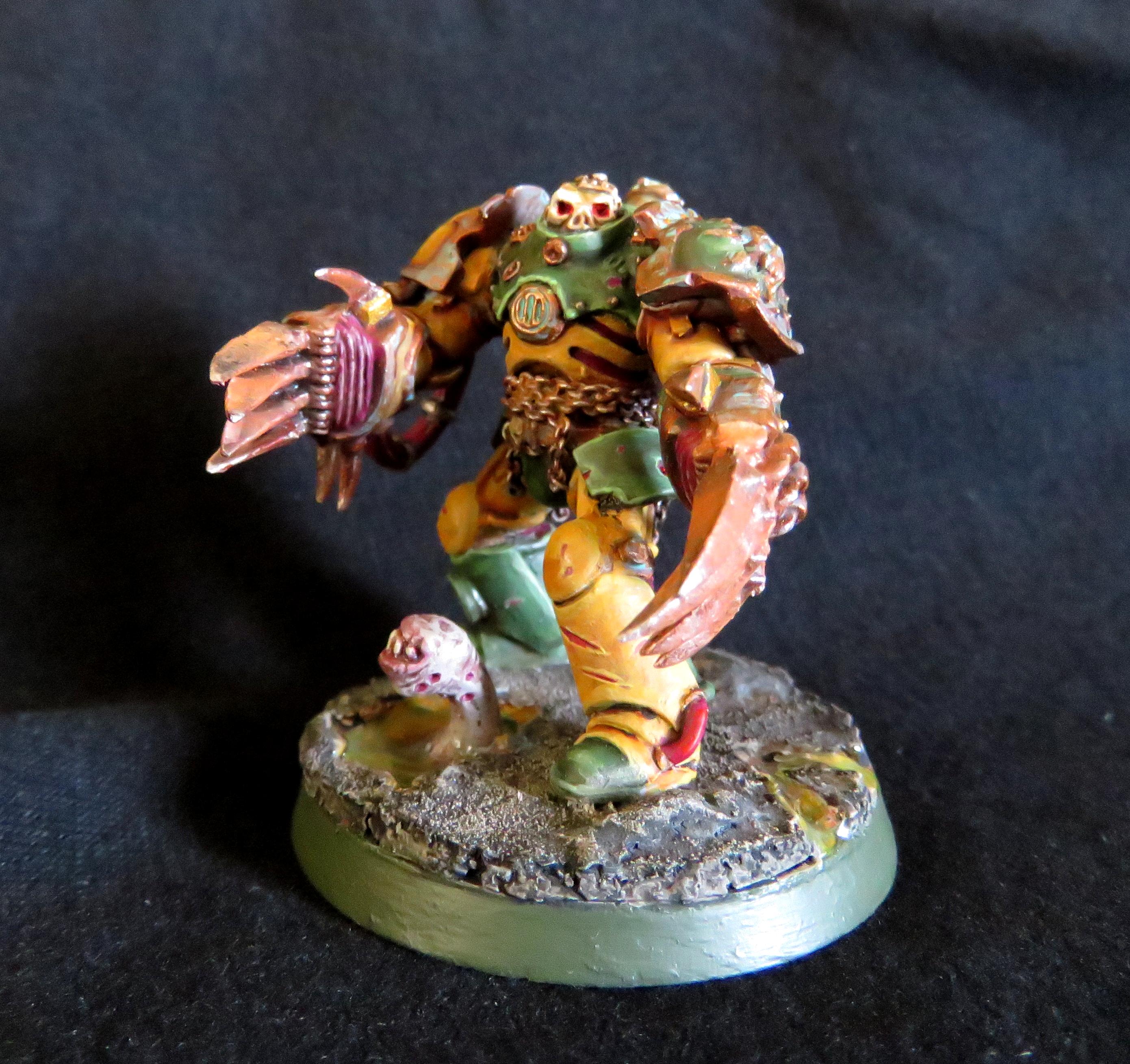 Chaos, Chaos Space Marines, Conversion, Nurgle, Terminator Armor