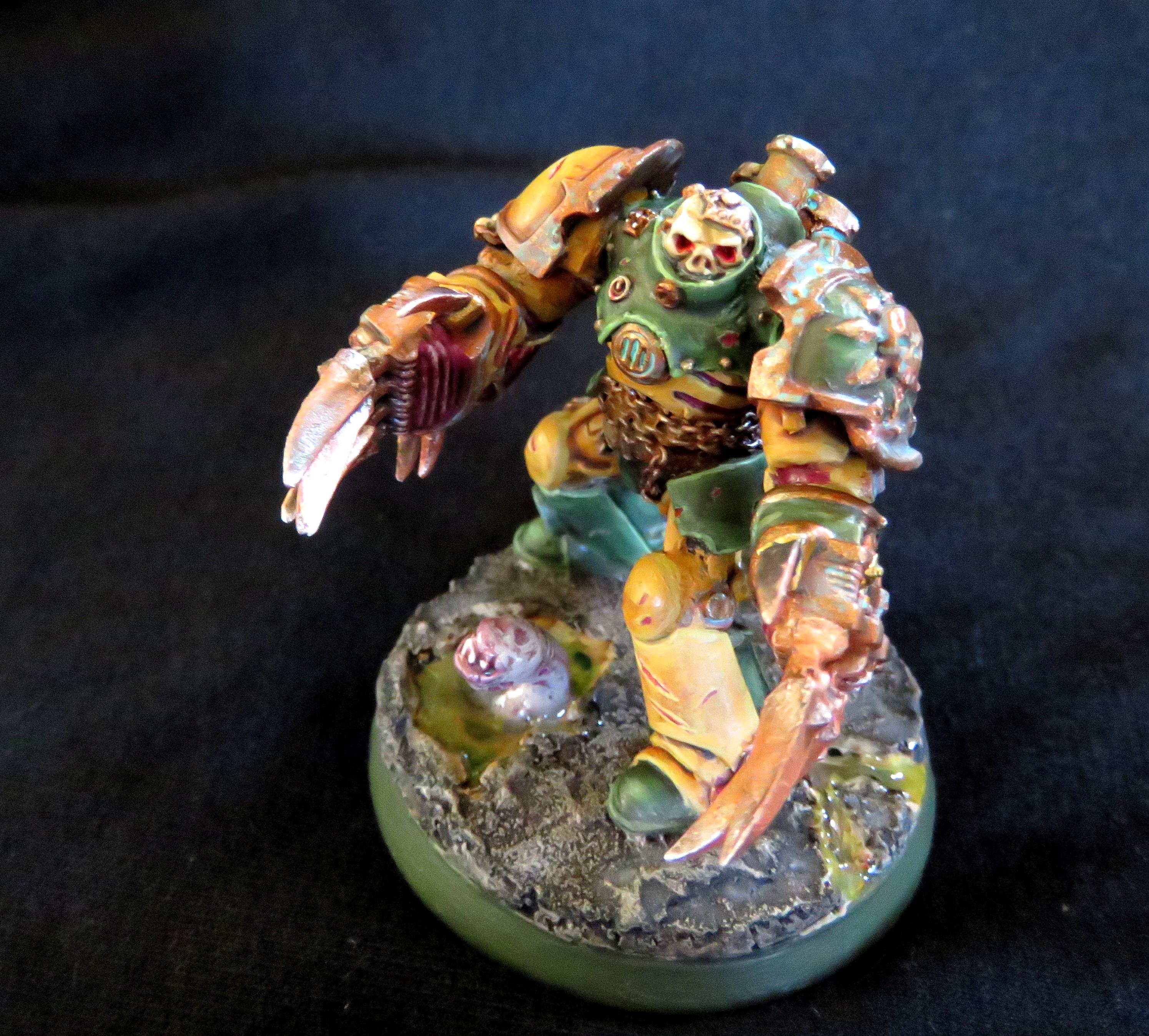 Chaos, Chaos Space Marines, Conversion, Nurgle, Terminator Armor