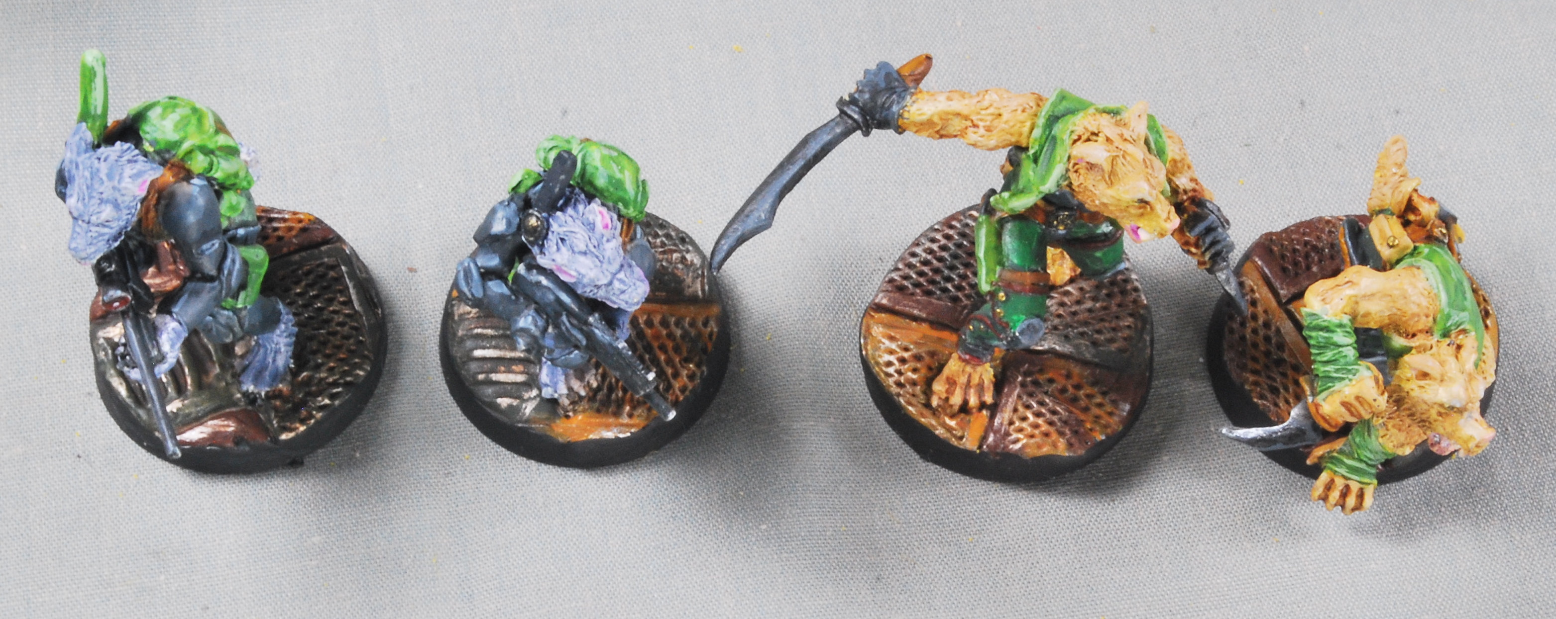 Bronze Age Miniatures, Dakka Painting Challenge 2020, Space Marines, Werewolf, Wolf