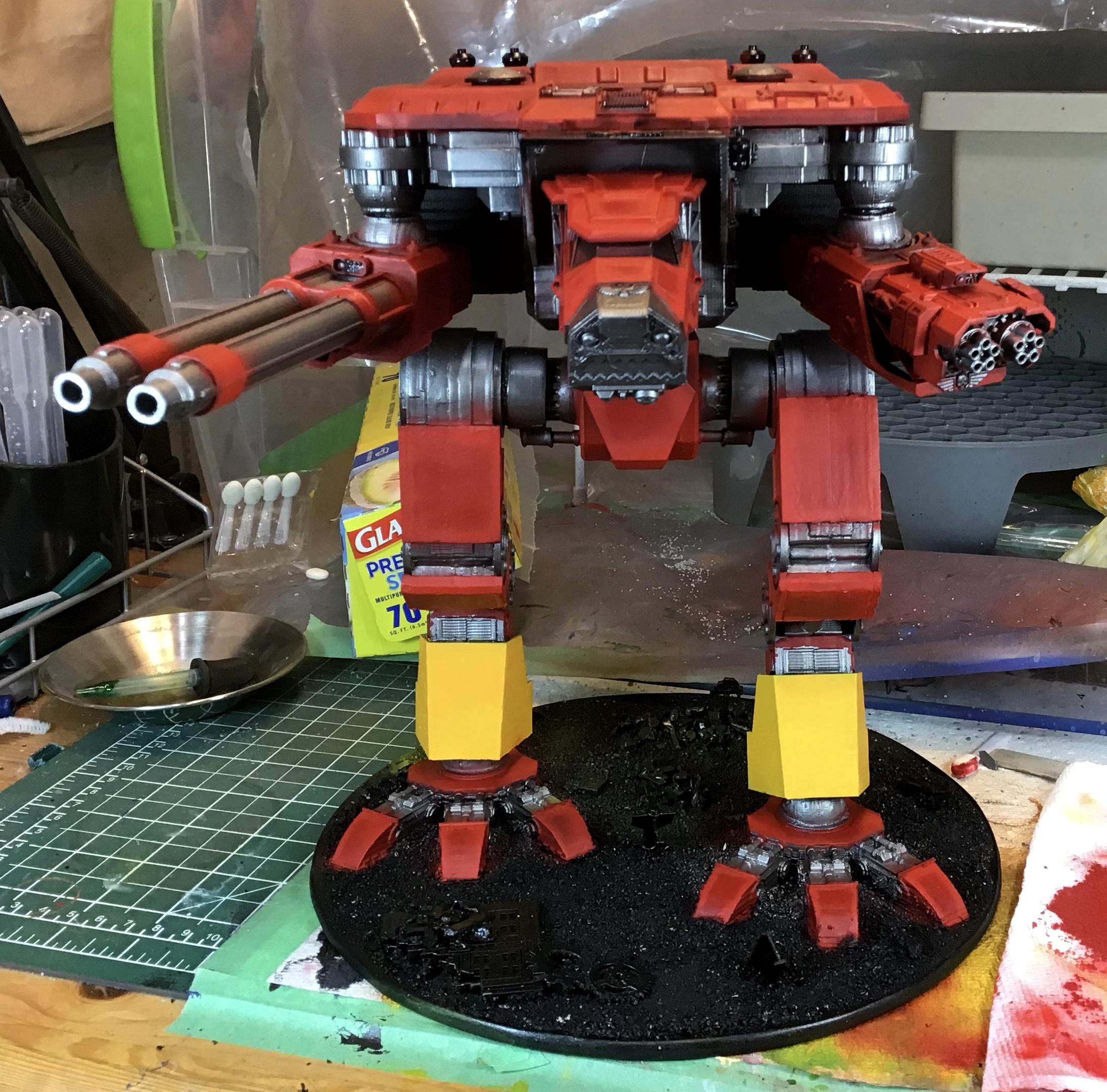 3d, Proxy, Titan, Wardog, Warhammer 40,000, Warhound