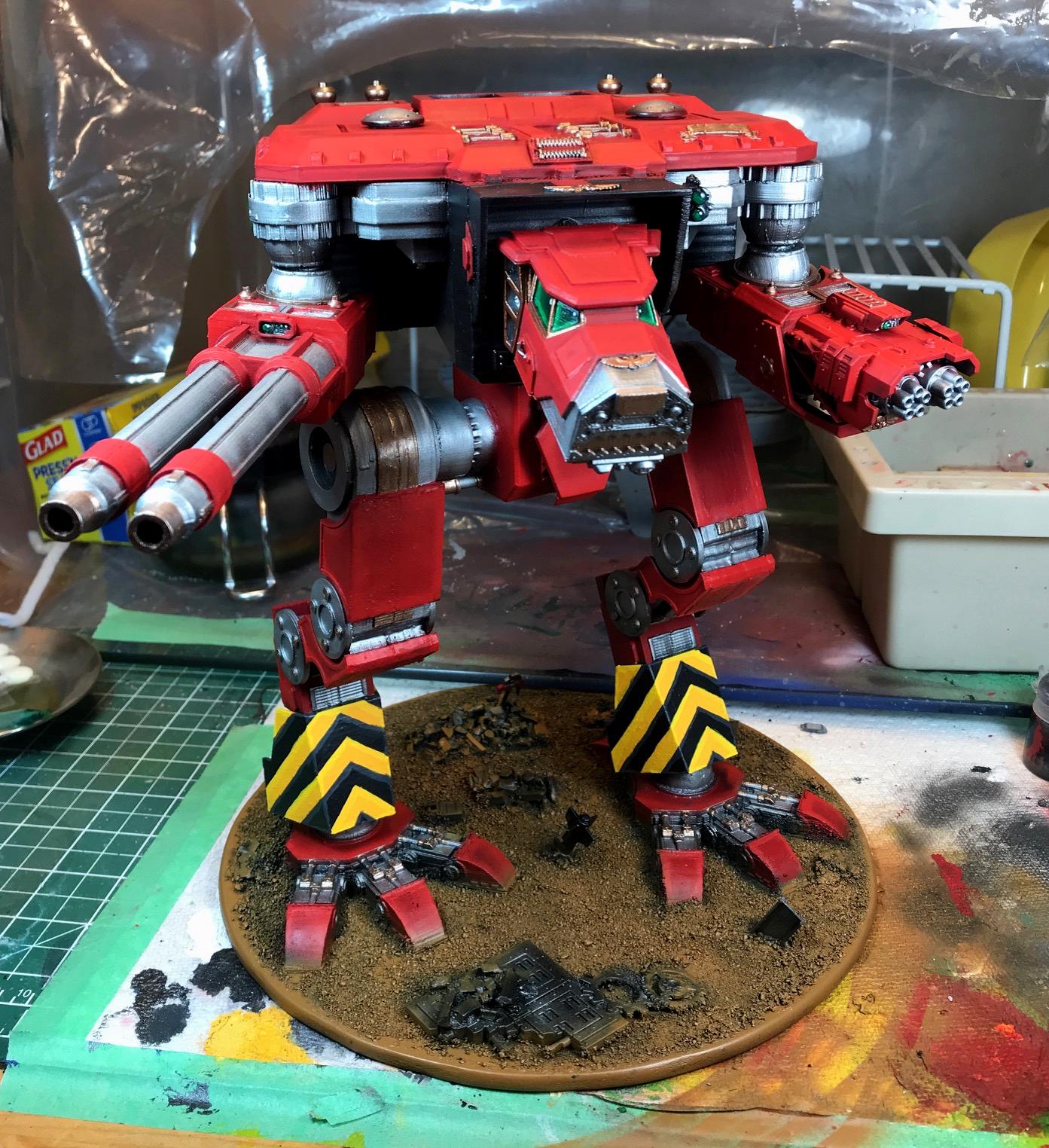 3d, Proxy, Titan, Wardog, Warhammer 40,000, Warhound