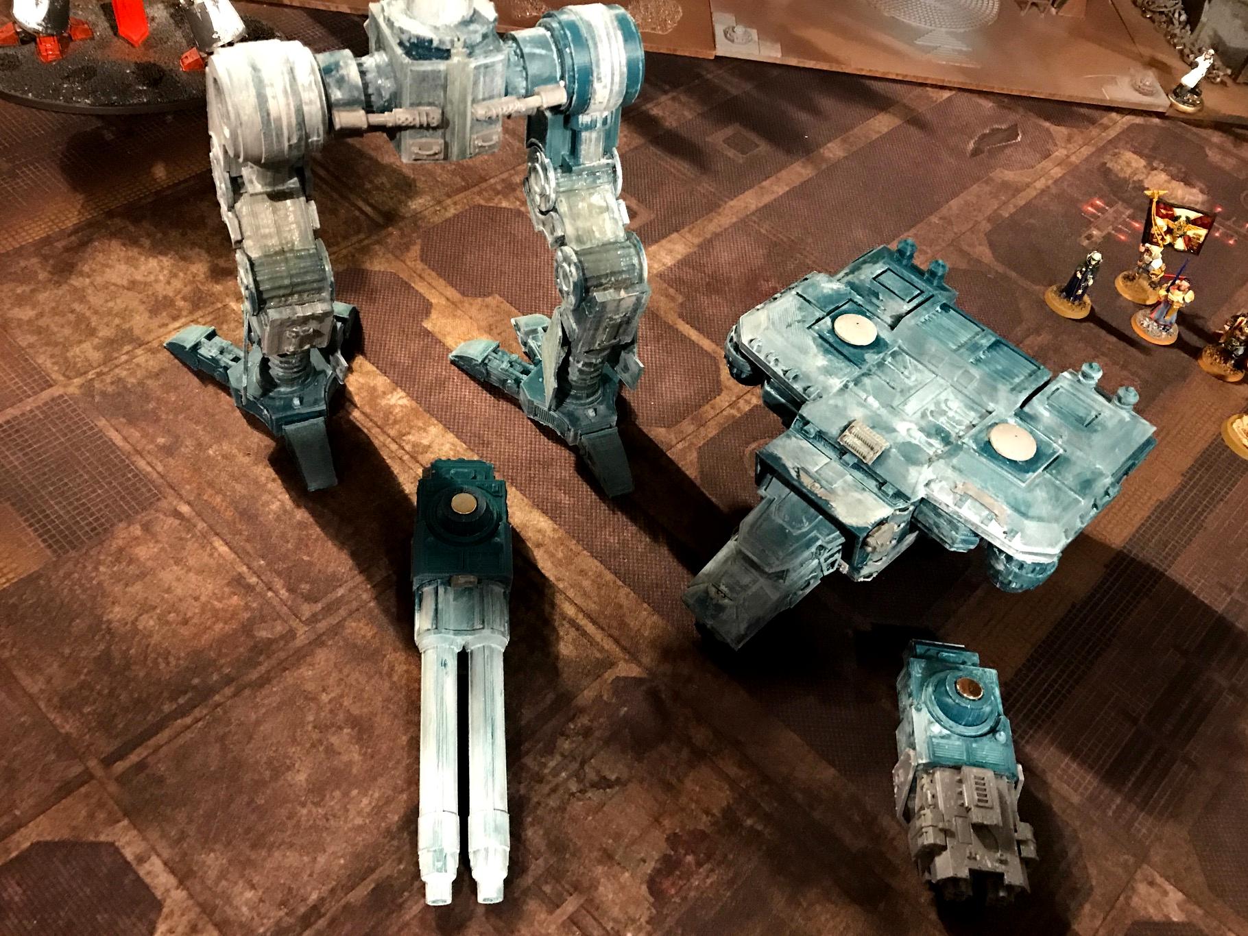 3d, Proxy, Titan, Wardog, Warhammer 40,000, Warhound