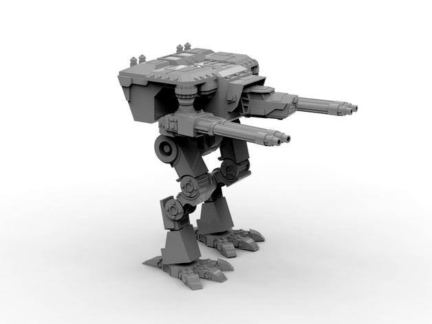 3d, Print, Proxy, Titan, Wardog, Warhammer 40,000, Warhound