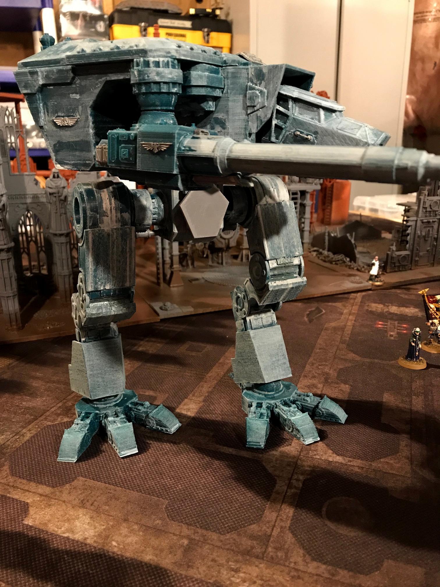 3d, Proxy, Titan, Wardog, Warhammer 40,000, Warhound