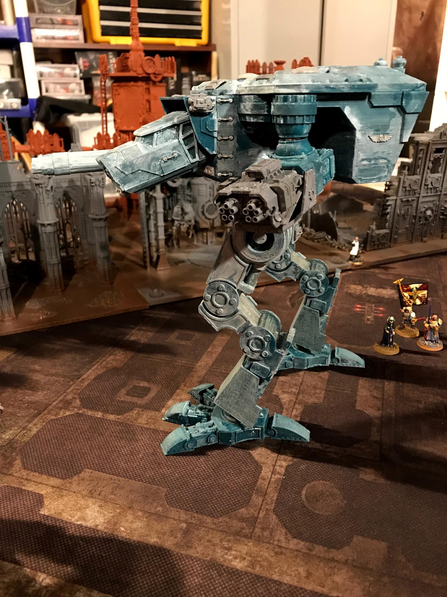 3d, Proxy, Titan, Wardog, Warhammer 40,000, Warhound