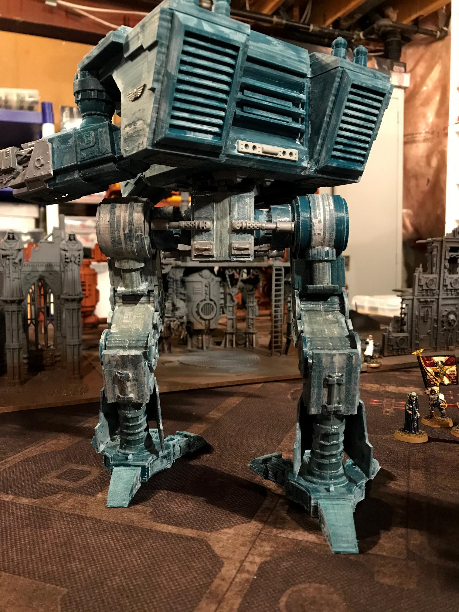 3d, Proxy, Titan, Wardog, Warhammer 40,000, Warhound