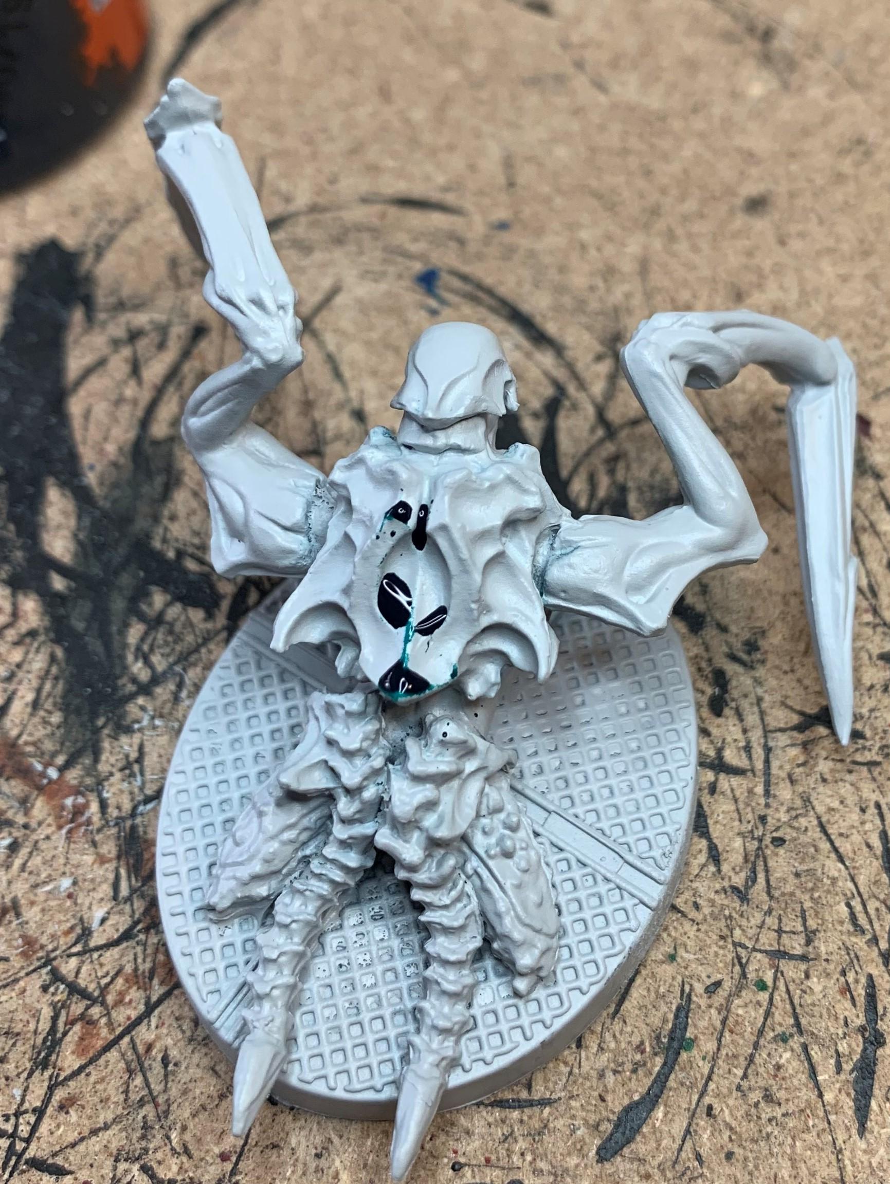 Image of problem with contrast paint