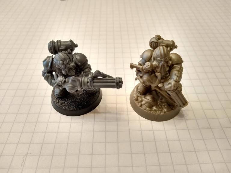 Squats with gatling guns