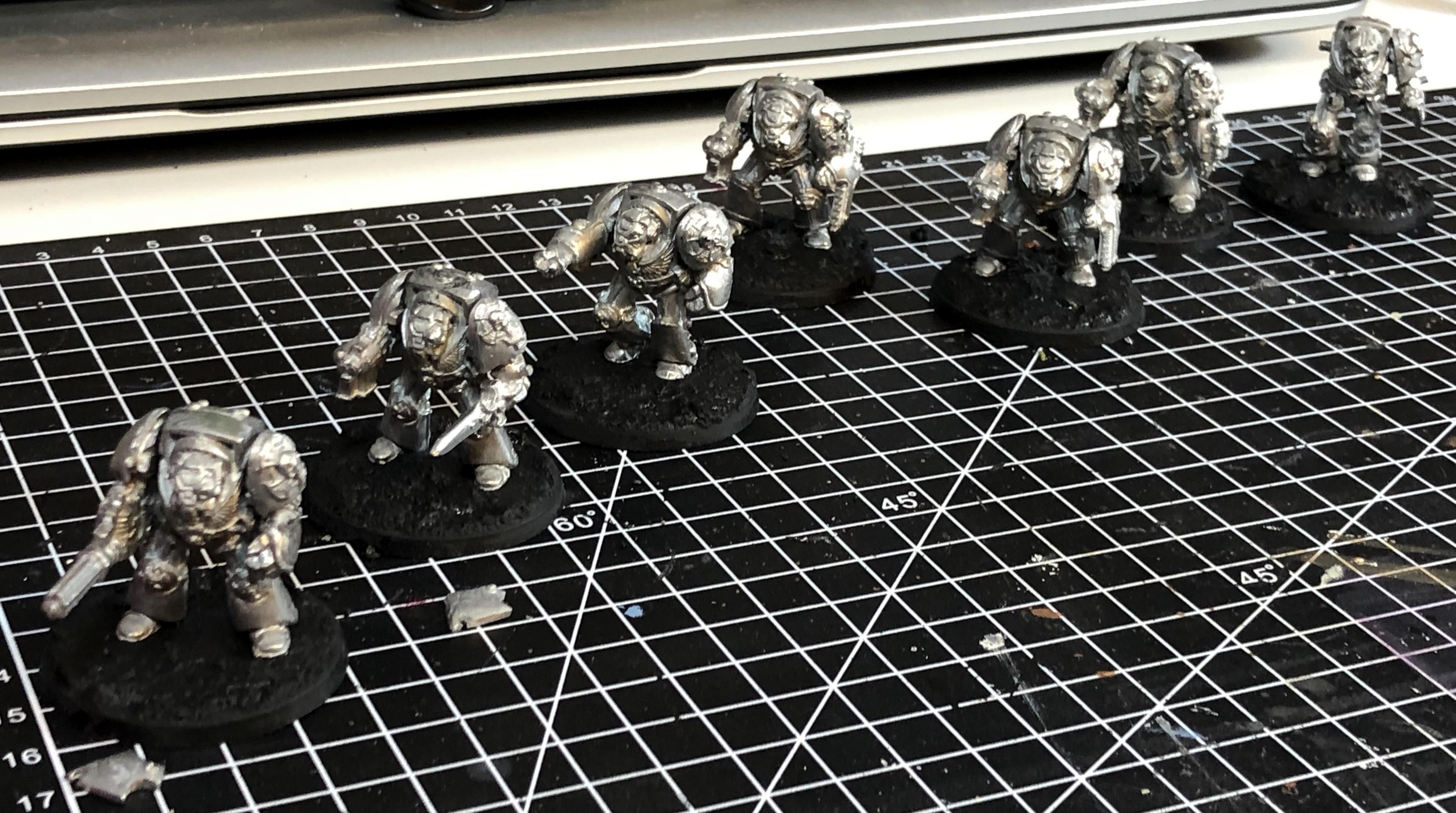 Crimson Fists, Rogue Trader, Rtb9, Terminator Armor, Work In Progress