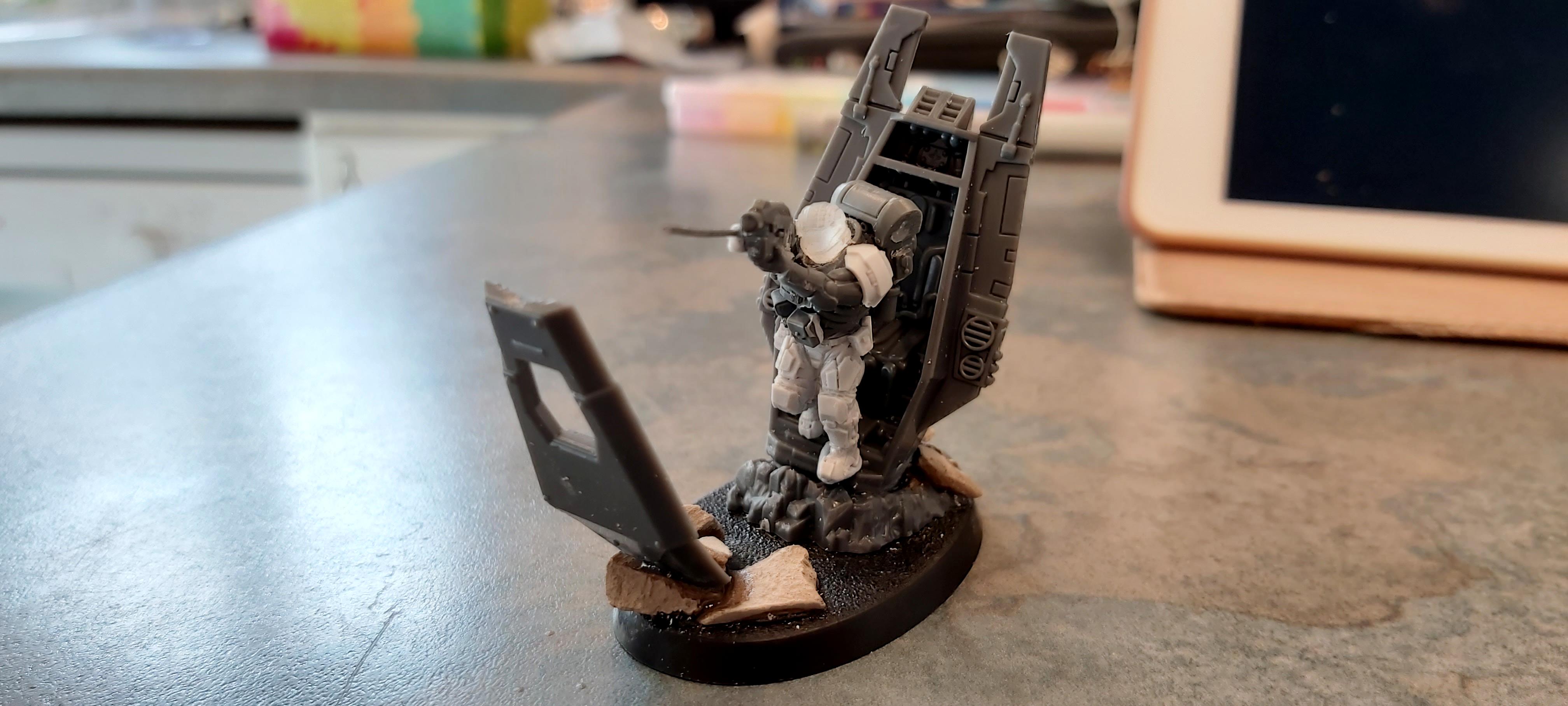 Conversion, Halo, Imperial Guard, Odst, Warhammer 40,000