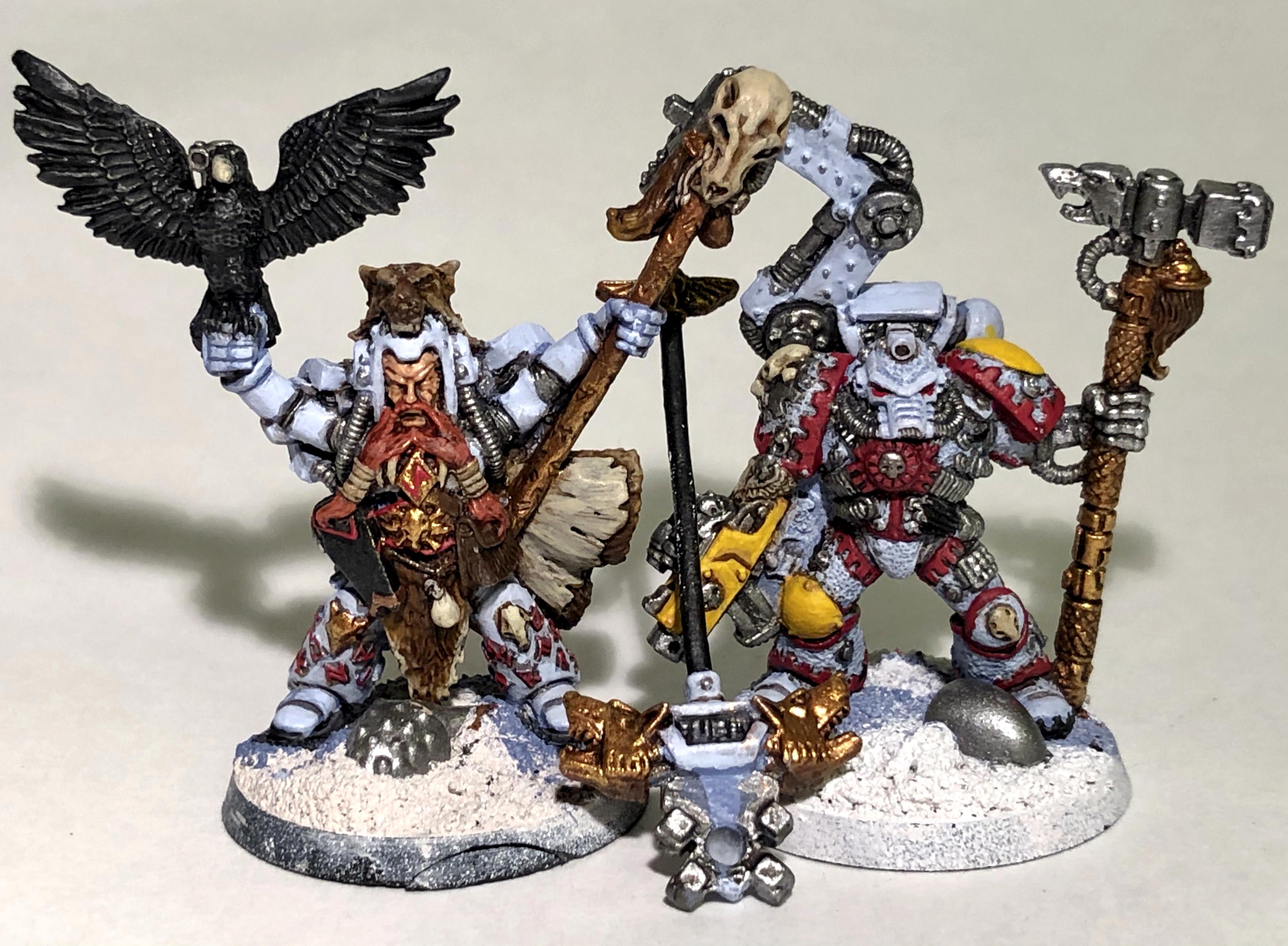2nd Edition, Iron Priest, Njal Stormcaller, Space Marines, Space Wolves, Warhammer 40,000