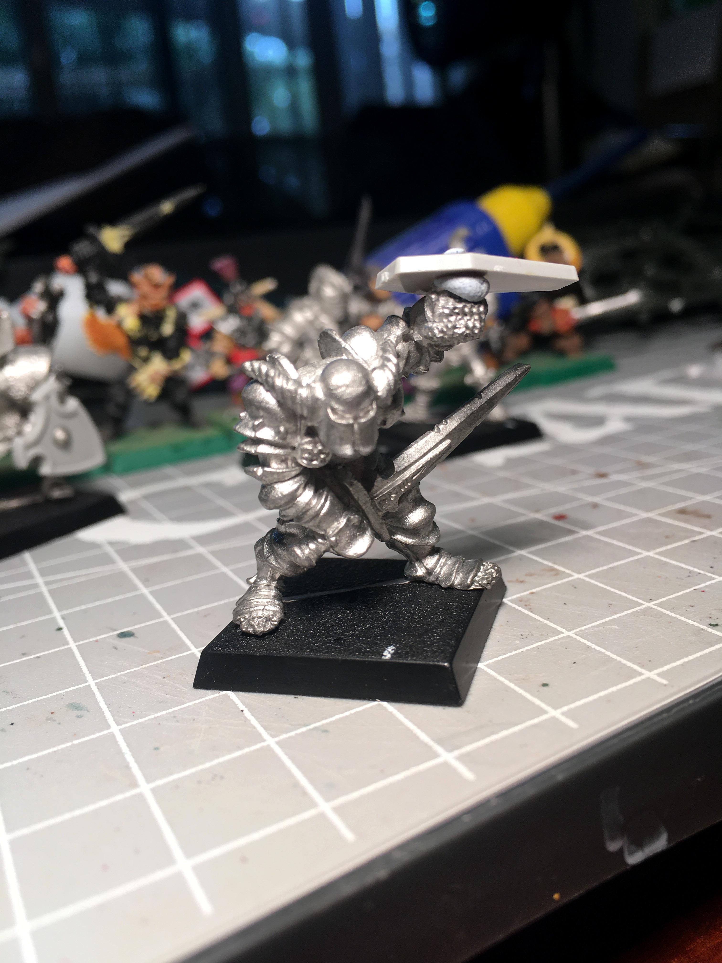 Chaos, Chaos Warrior, Gladstone The Large, Work In Progress
