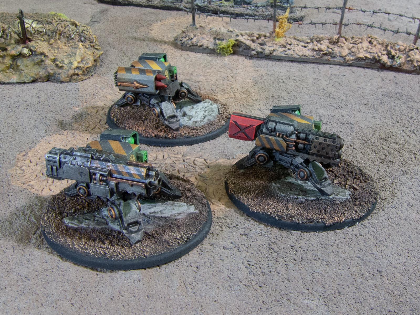 3d Printing, Heavy Weapons Team, Iron Warriors, Puppetswar, Traitor Guard