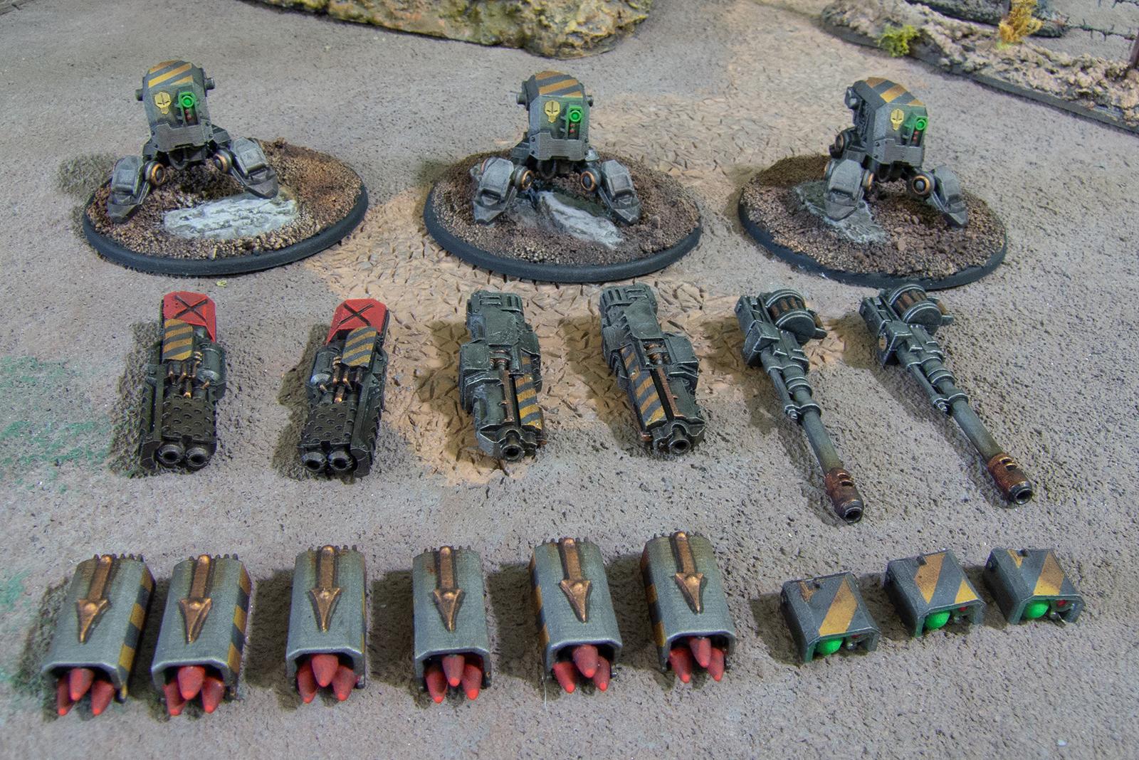3d Printing, Heavy Weapons Team, Iron Warriors, Puppetswar, Traitor Guard