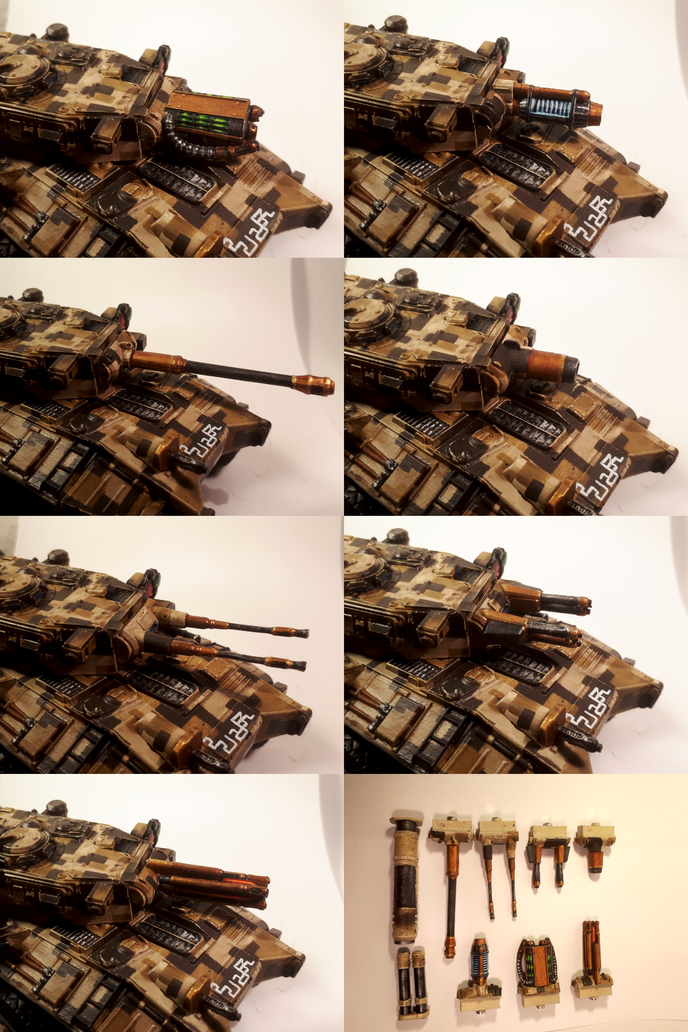 Digitial Camo, Imperial Guard, Salamander Scout Tank, Secret Weapons Miniatures