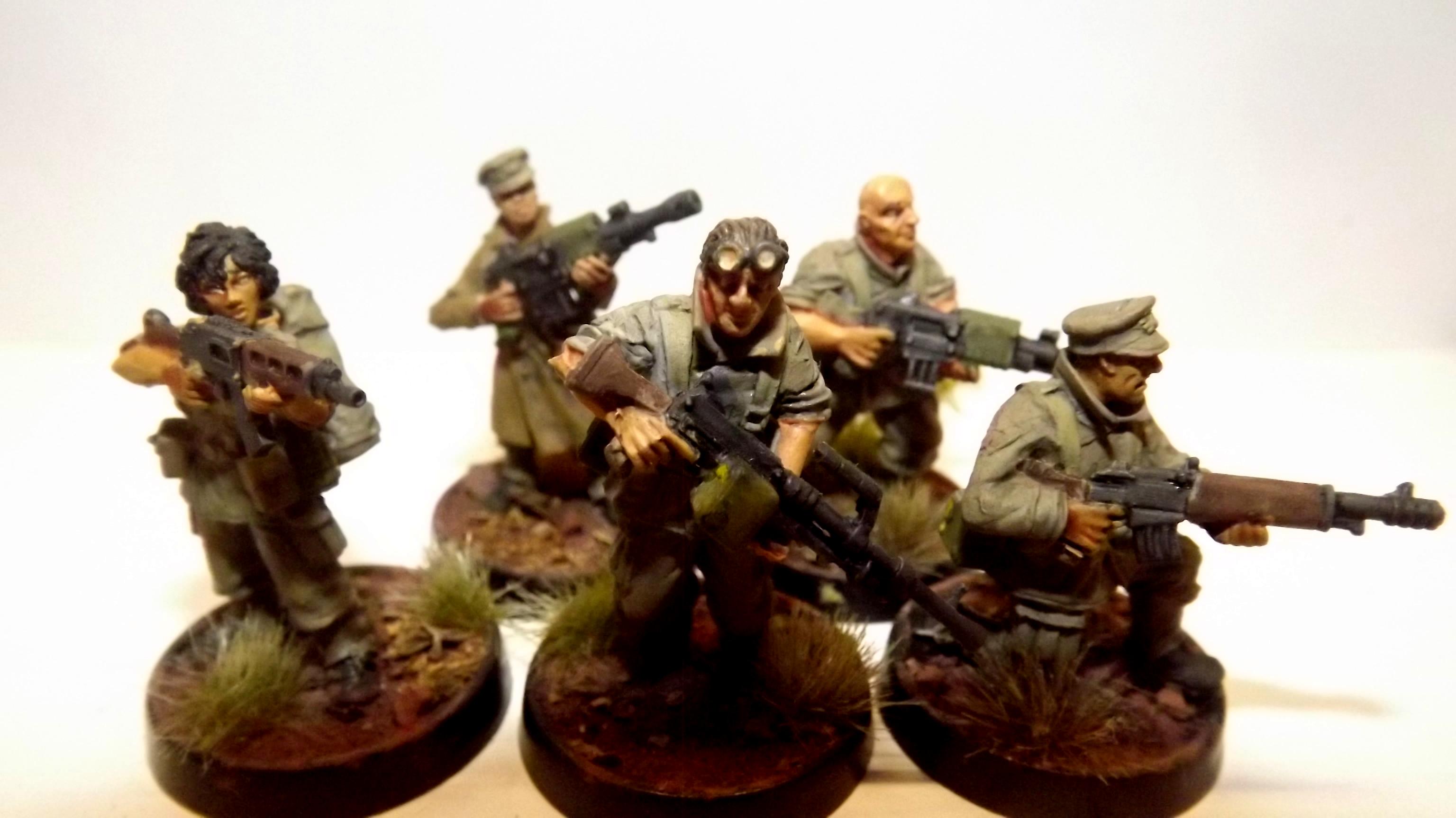 Law Enforcement, Machinegun, Militia, Police, Security Team, Suppression, Victoria Miniatures