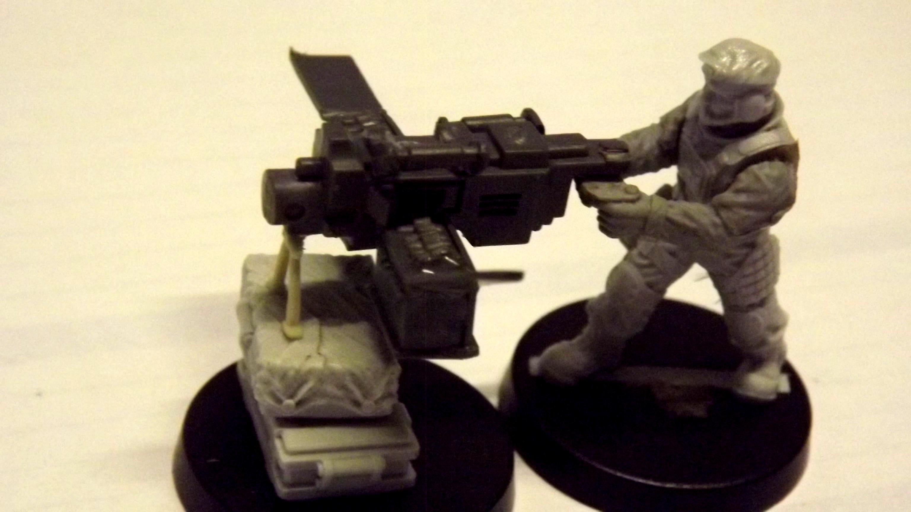 Anvil Industry, Bipod, Conversion, Heavy Bolter, Imperial Guard, Tripod, Victoria Miniatures