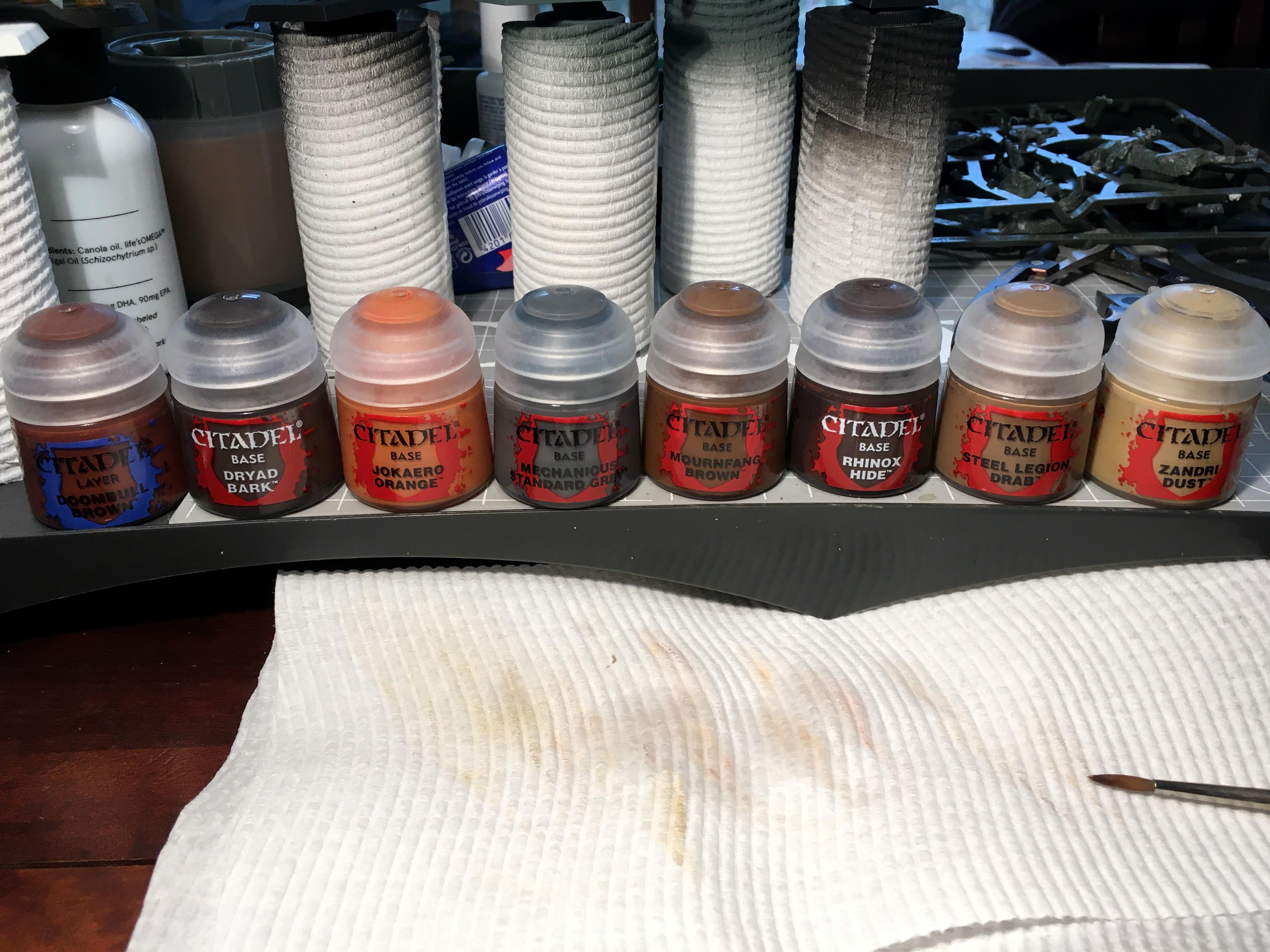 Painting, Fur Base Paints