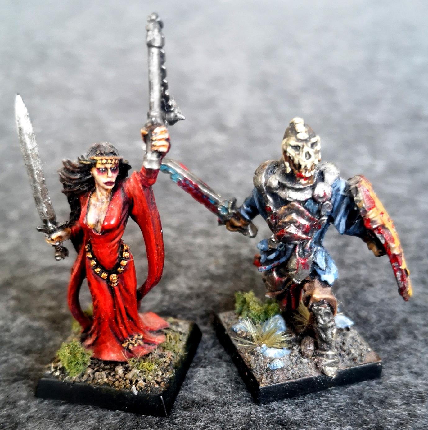 28mm, Skeletons, Undead, Vampire Counts, Vampires, Warhammer Fantasy