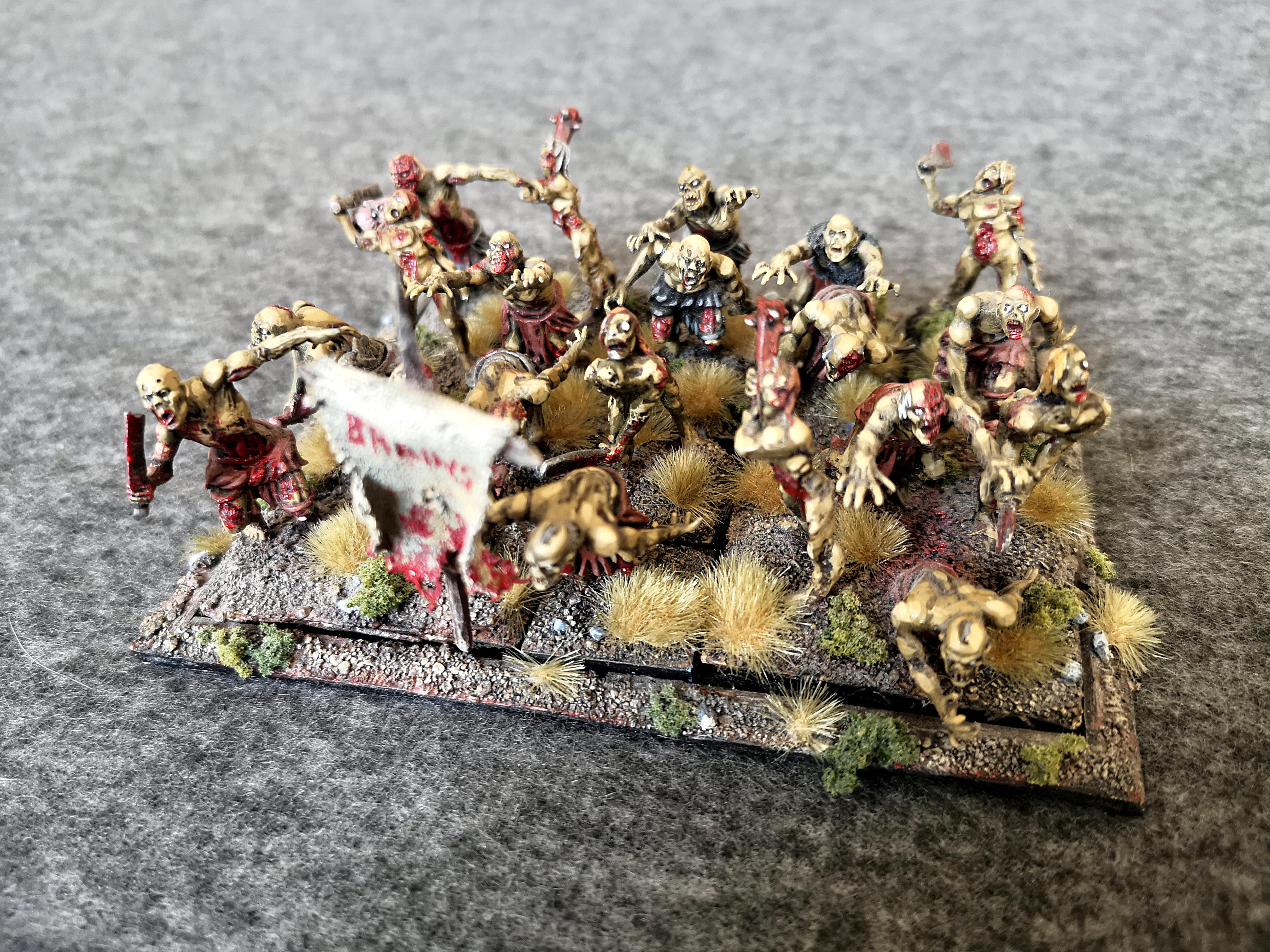 28mm, Skeletons, Undead, Vampire Counts, Vampires, Warhammer Fantasy, Zombie