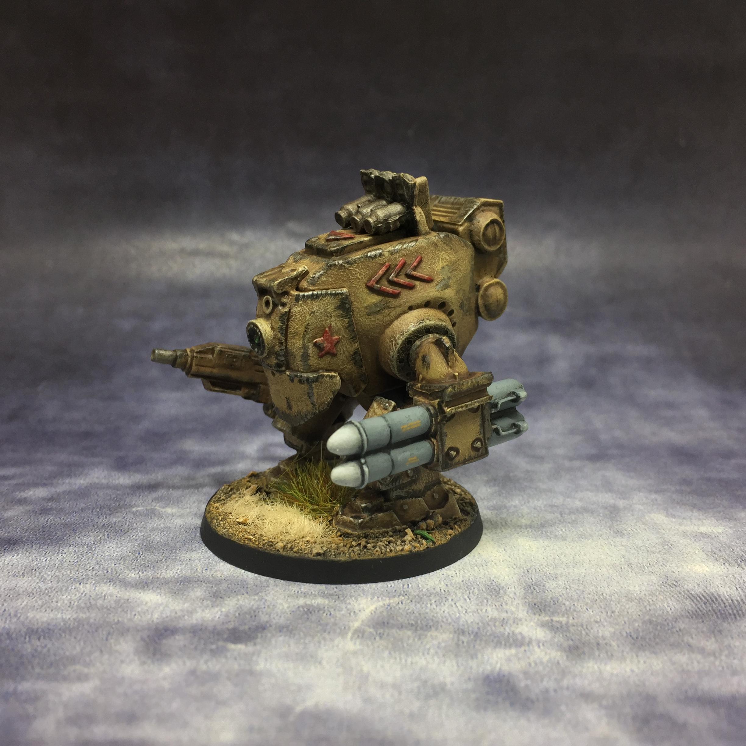 March 2020, Mech, Robot, Walker, Weathered
