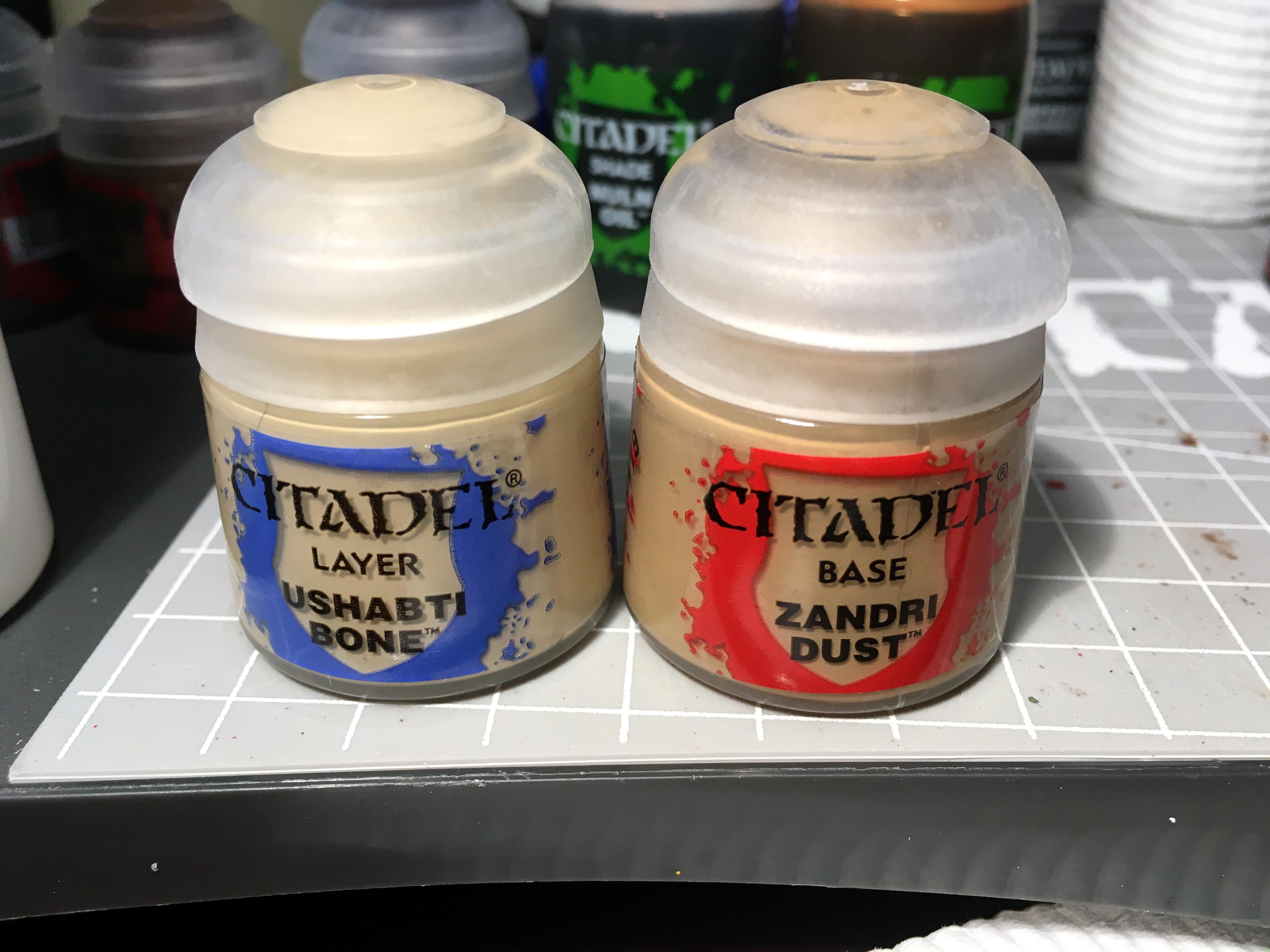Painting, Zandri Dust Ushabti Bone