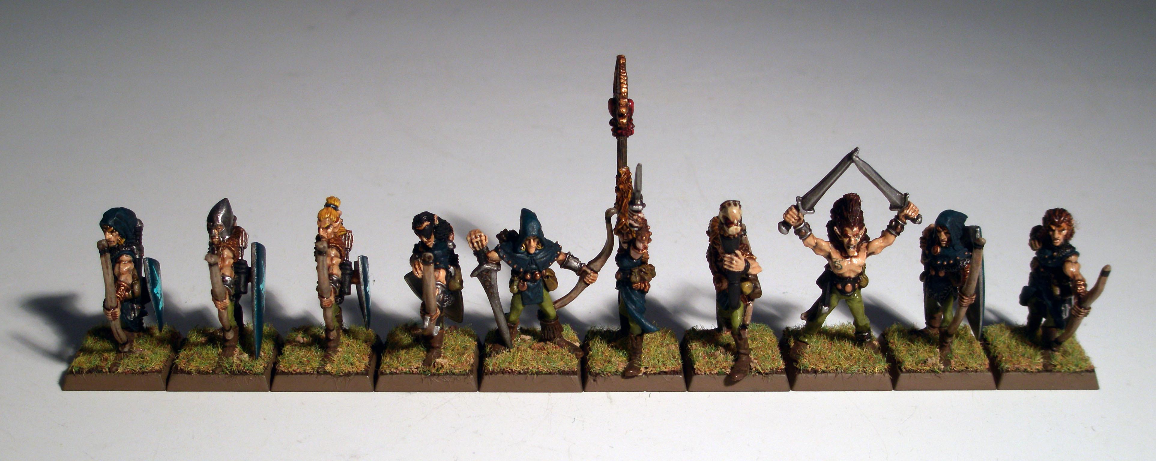 Dogs Of War, Regiments Of Renown, Skarloc's Wood Elf Archers, Warhammer Fantasy