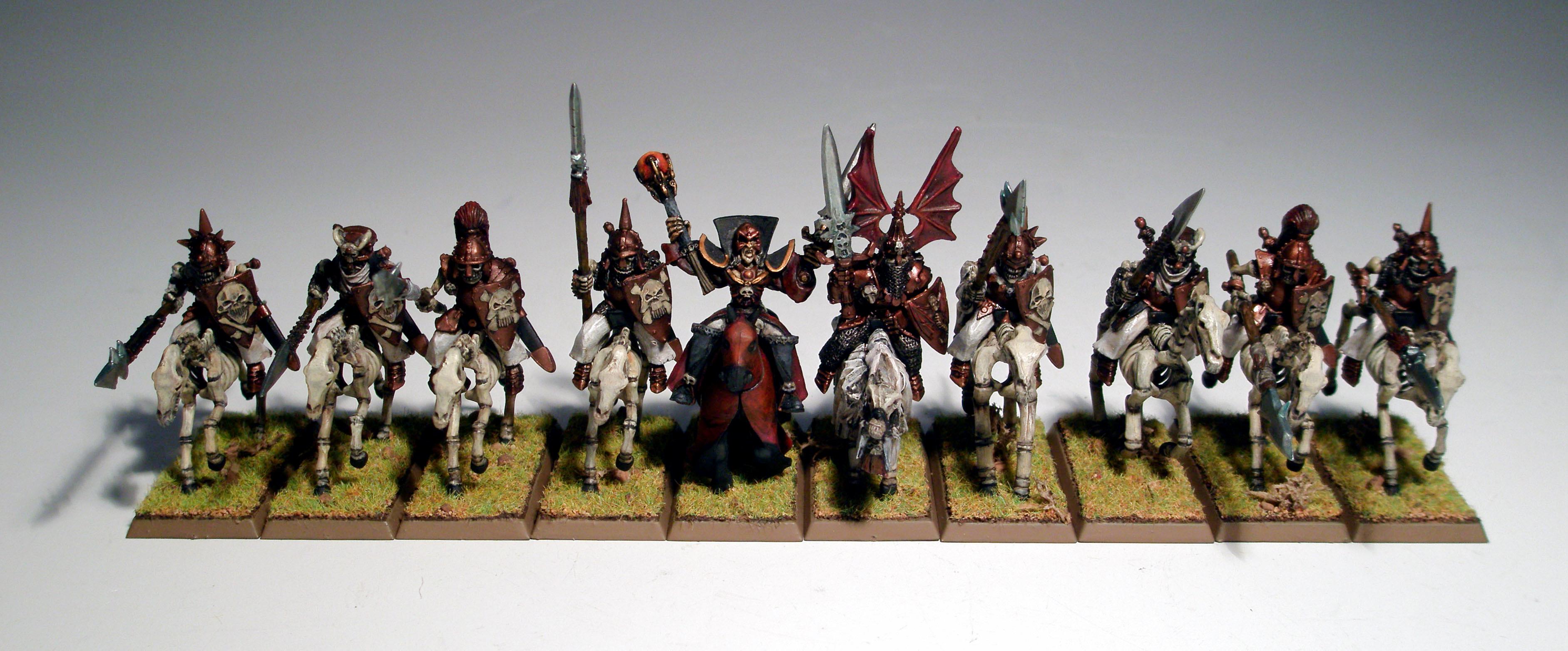 Black Knights, Necromancer, Vampire Counts, Warhammer Fantasy, Wight King