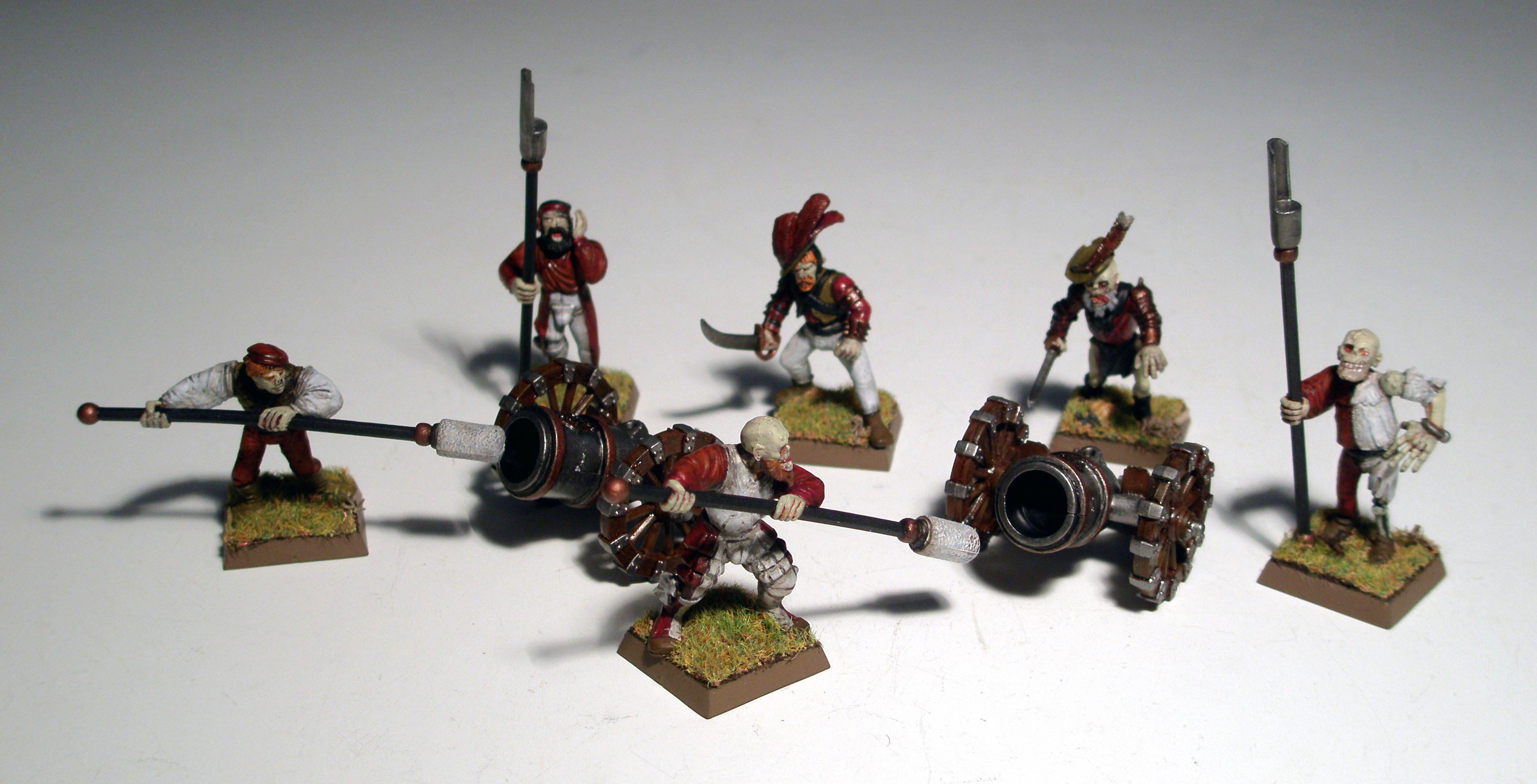 Carronades, Vampire Counts, Warhammer Fantasy, Zombie Pirates