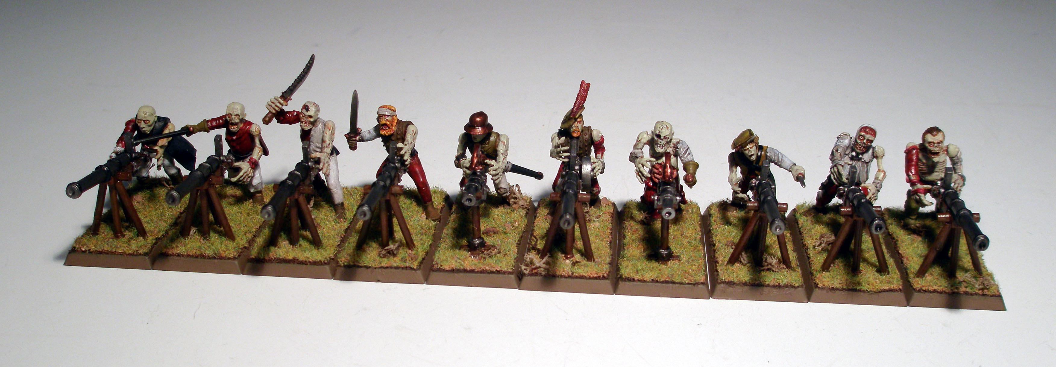 Deck Gunners, Vampire Counts, Warhammer Fantasy, Zombie Pirates