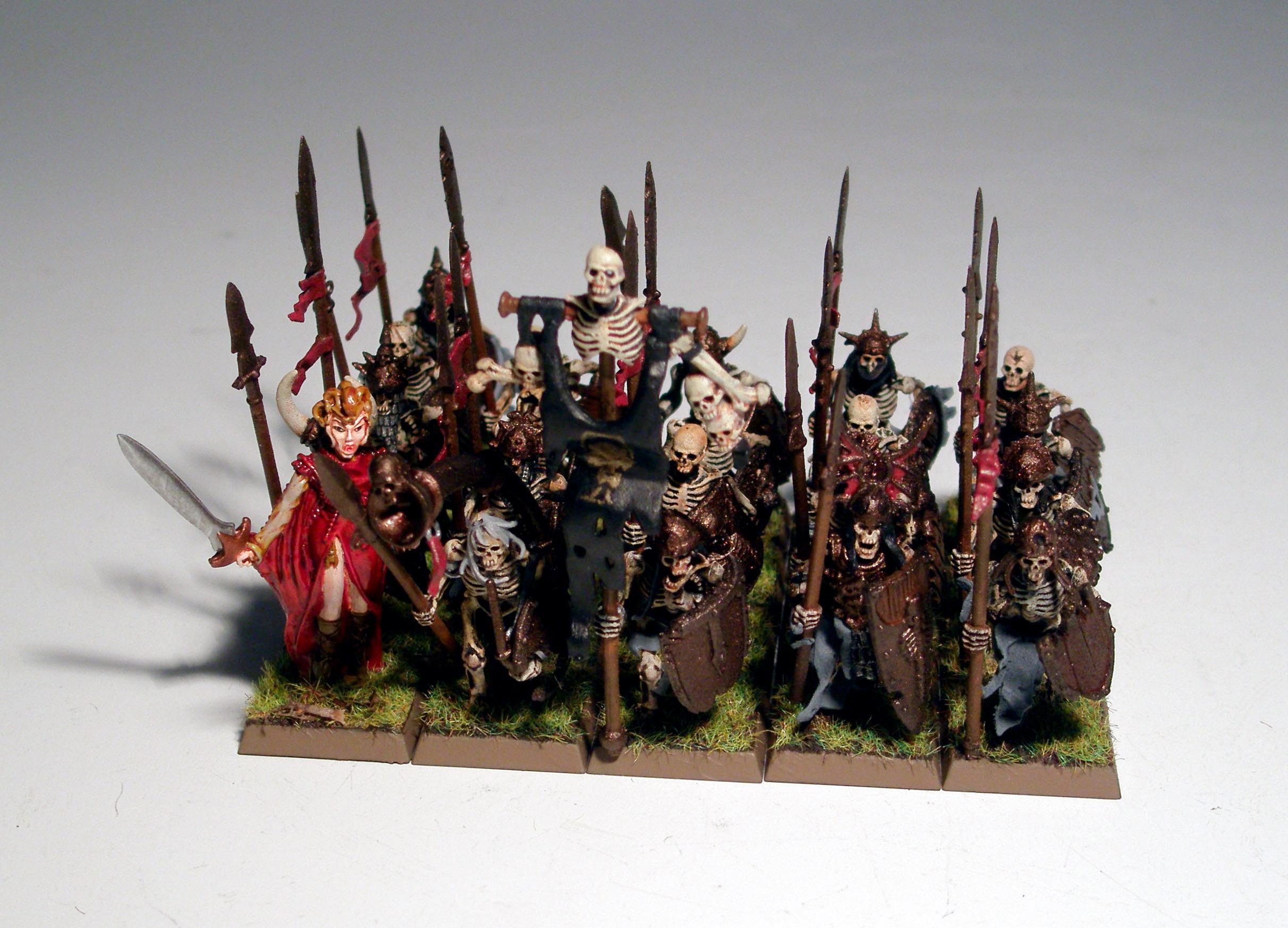 Lahmian Vampire Countess, Skeleton Warriors, Vampire Counts, Warhammer Fantasy