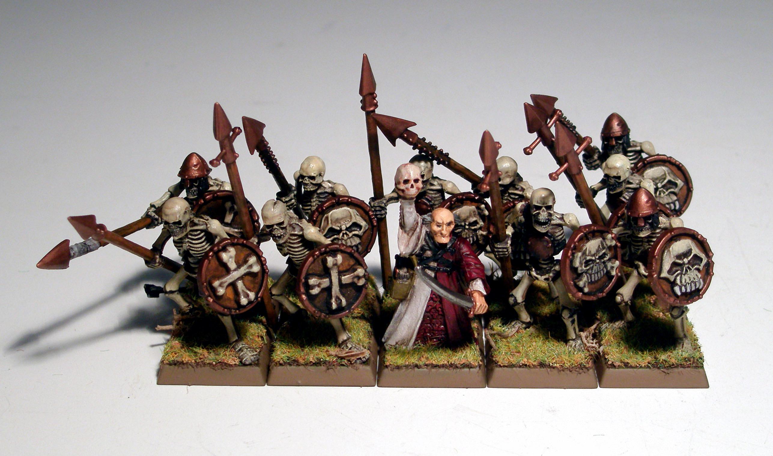 Necromancer, Skeleton Warriors, Vampire Counts, Warhammer Fantasy