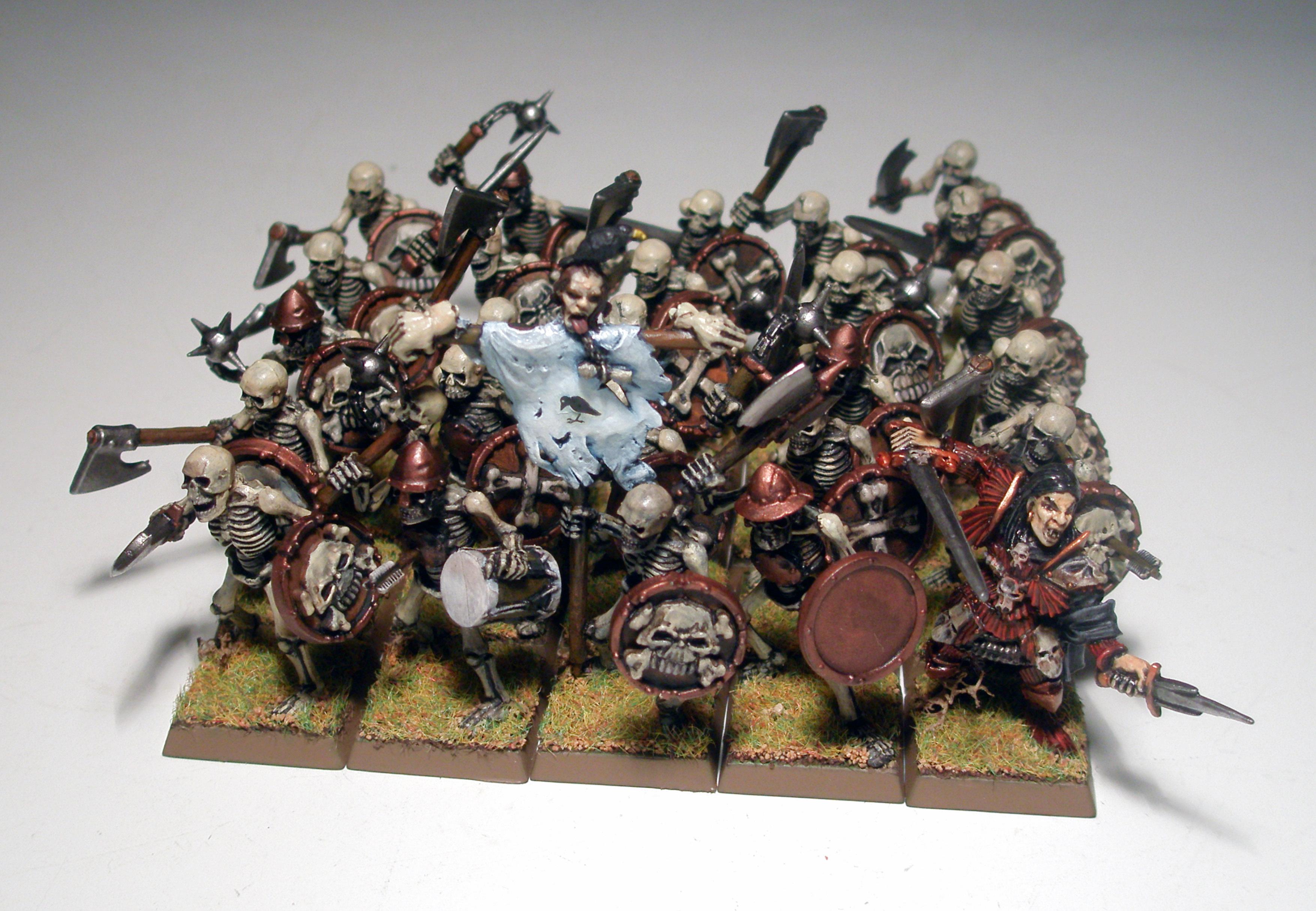 Skeleton Warriors, Vampire, Vampire Counts, Warhammer Fantasy