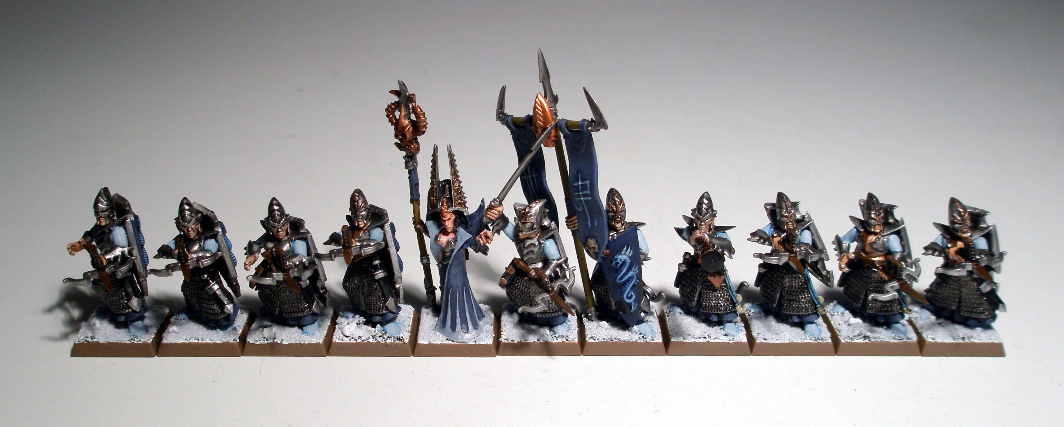 Dark Elf Repeater Crossbowmen, Dark Elves, Supreme Sorceress, Warhammer Fantasy