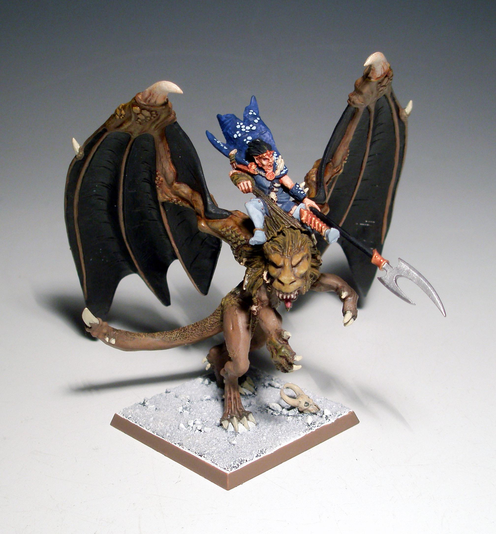 Dark Elves, Manticore, Master, Warhammer Fantasy