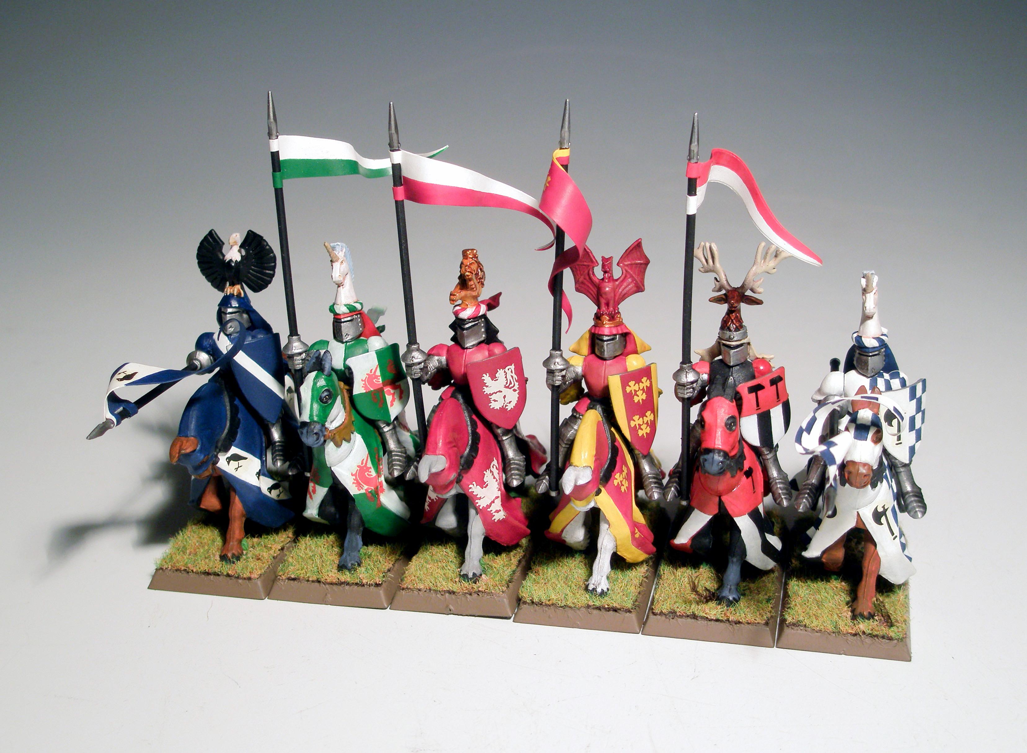 Bretonnians, Knights Of The Realm, Warhammer Fantasy