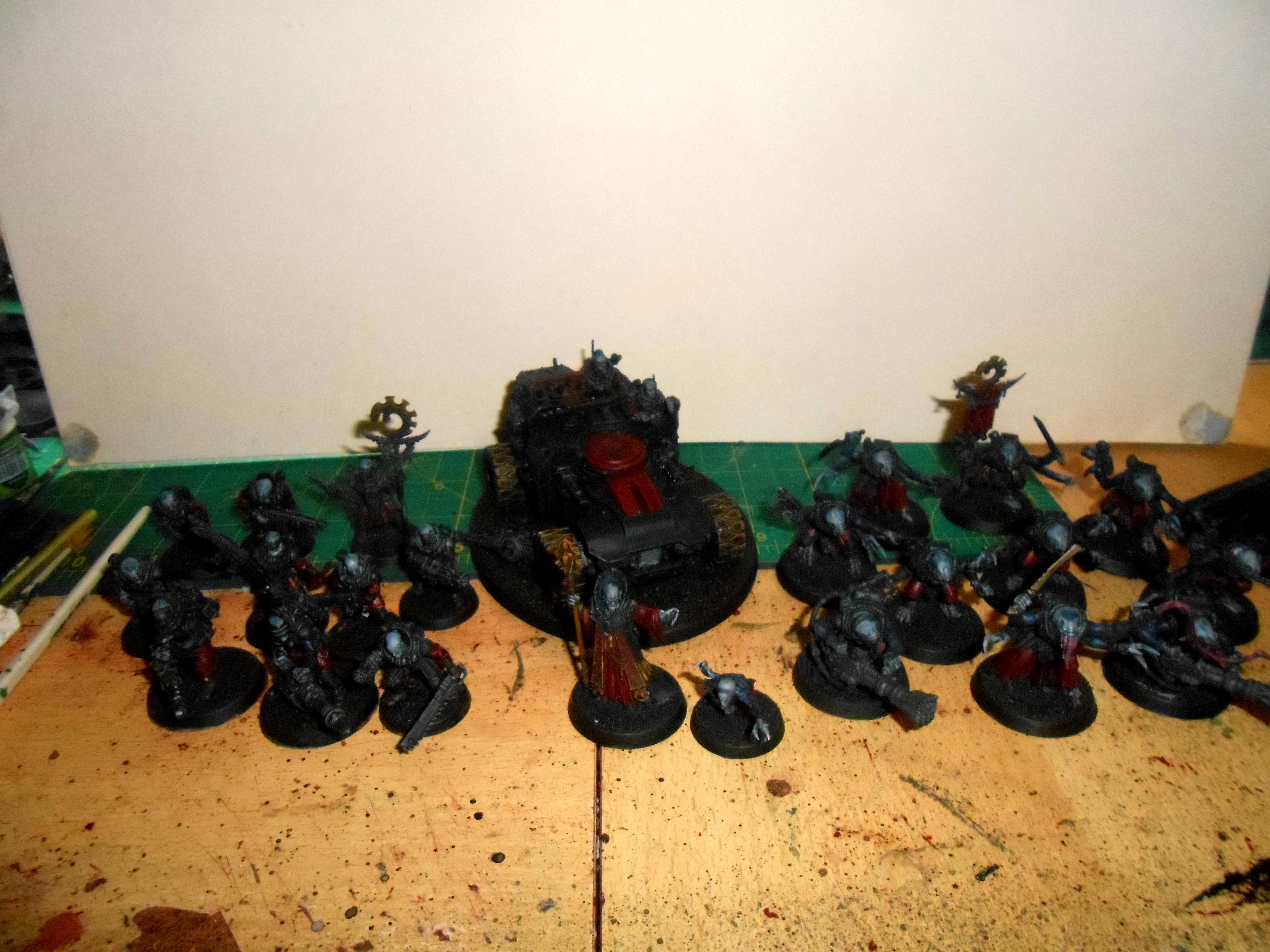 Behemoid Undercult, Contrast Paints, Genestealer Cult, Old One Eye, Work In Progress