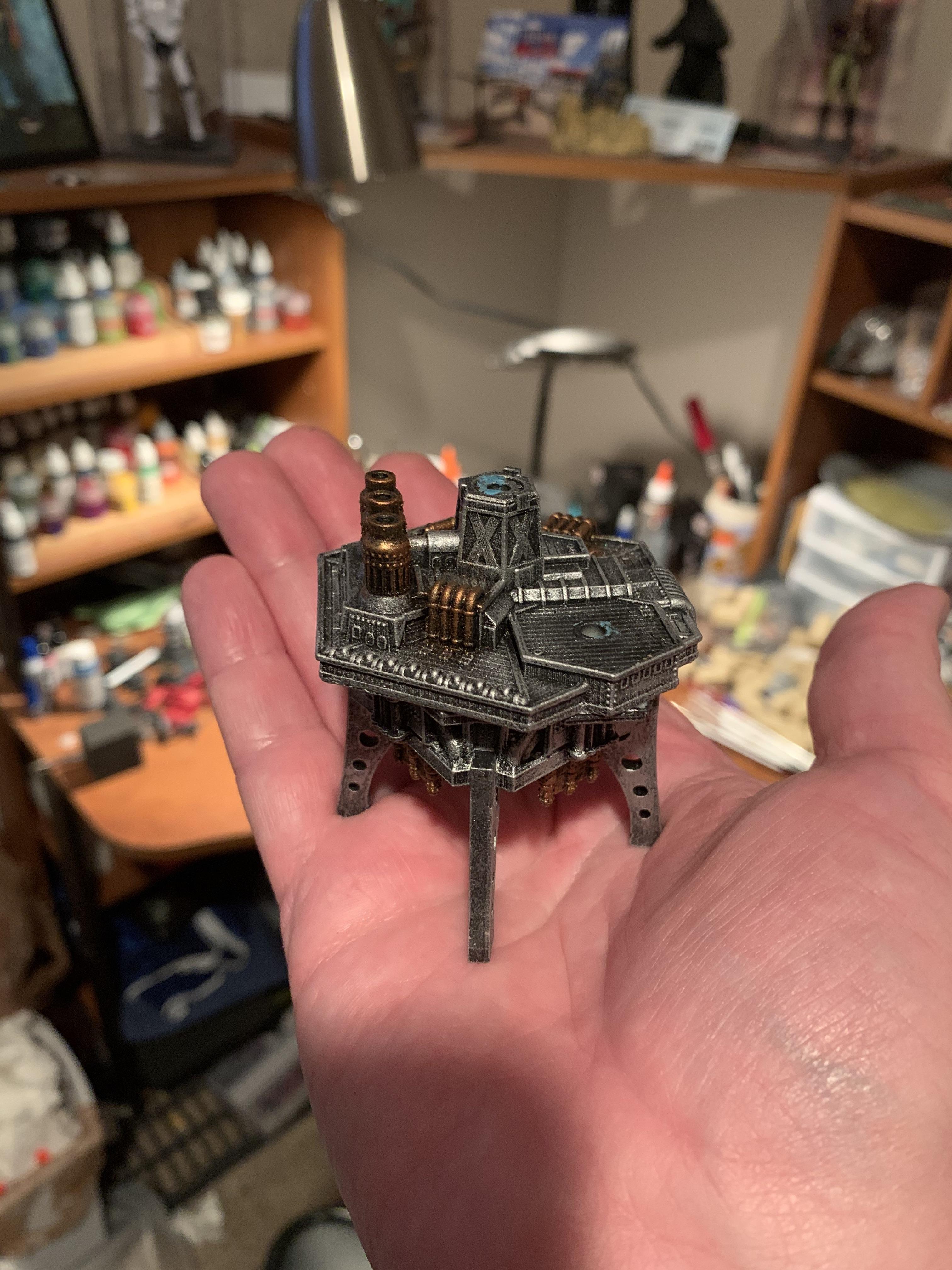 Oil Rig in progress